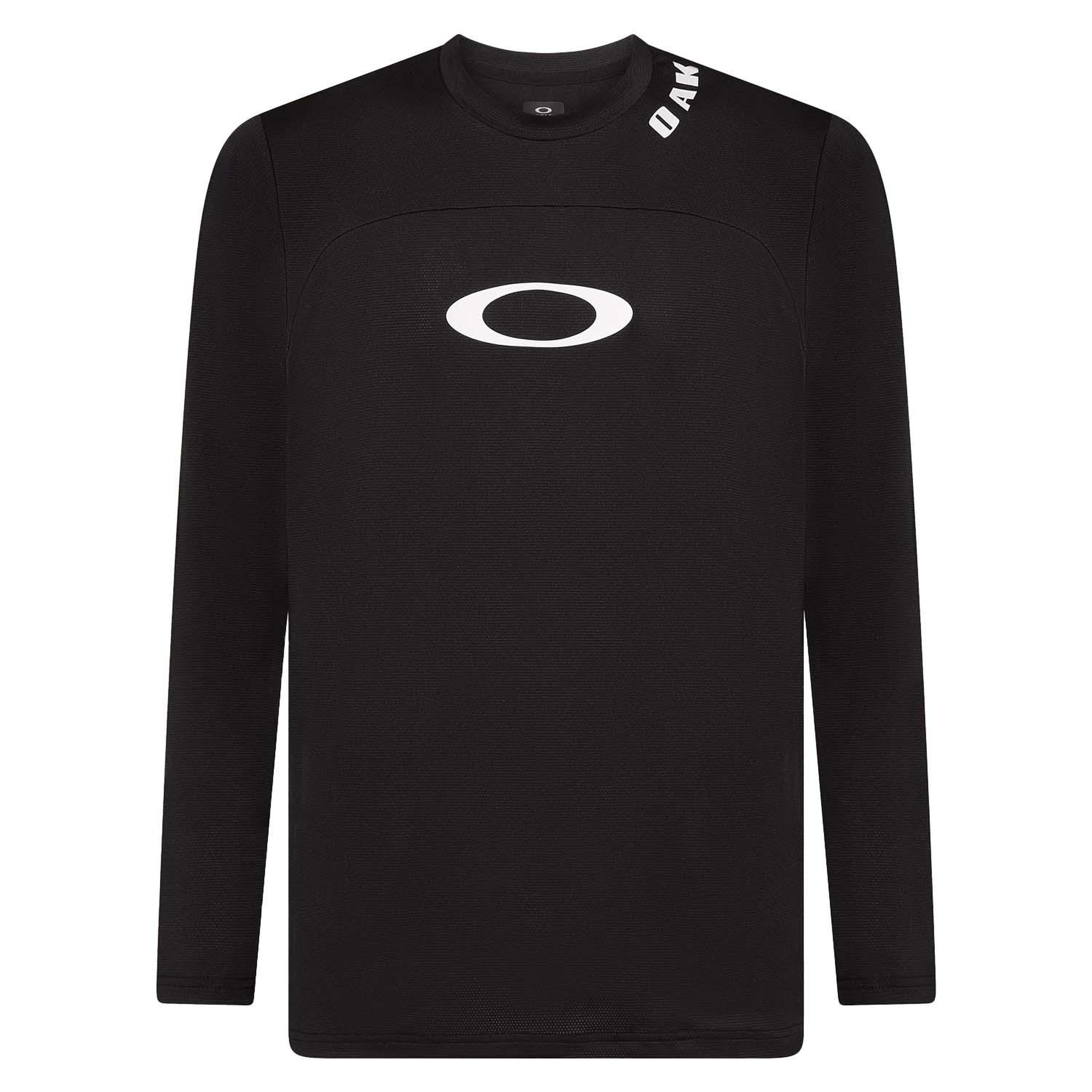 Oakley Free Ride Rc Ls Jersey Erkek Siyah Tişört