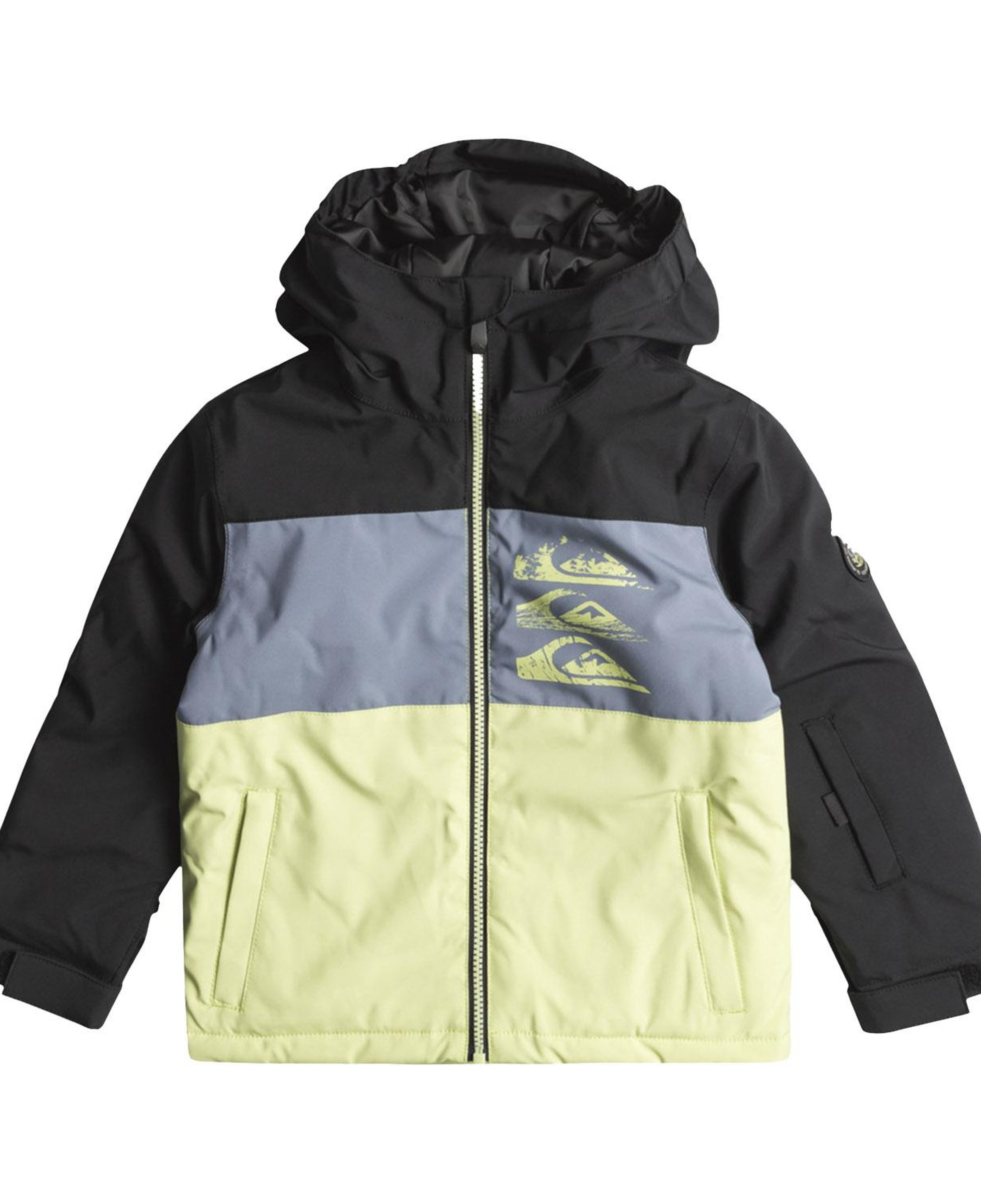 Quiksilver Groomer Erkek Çocuk Siyah Snowboard Ceketi