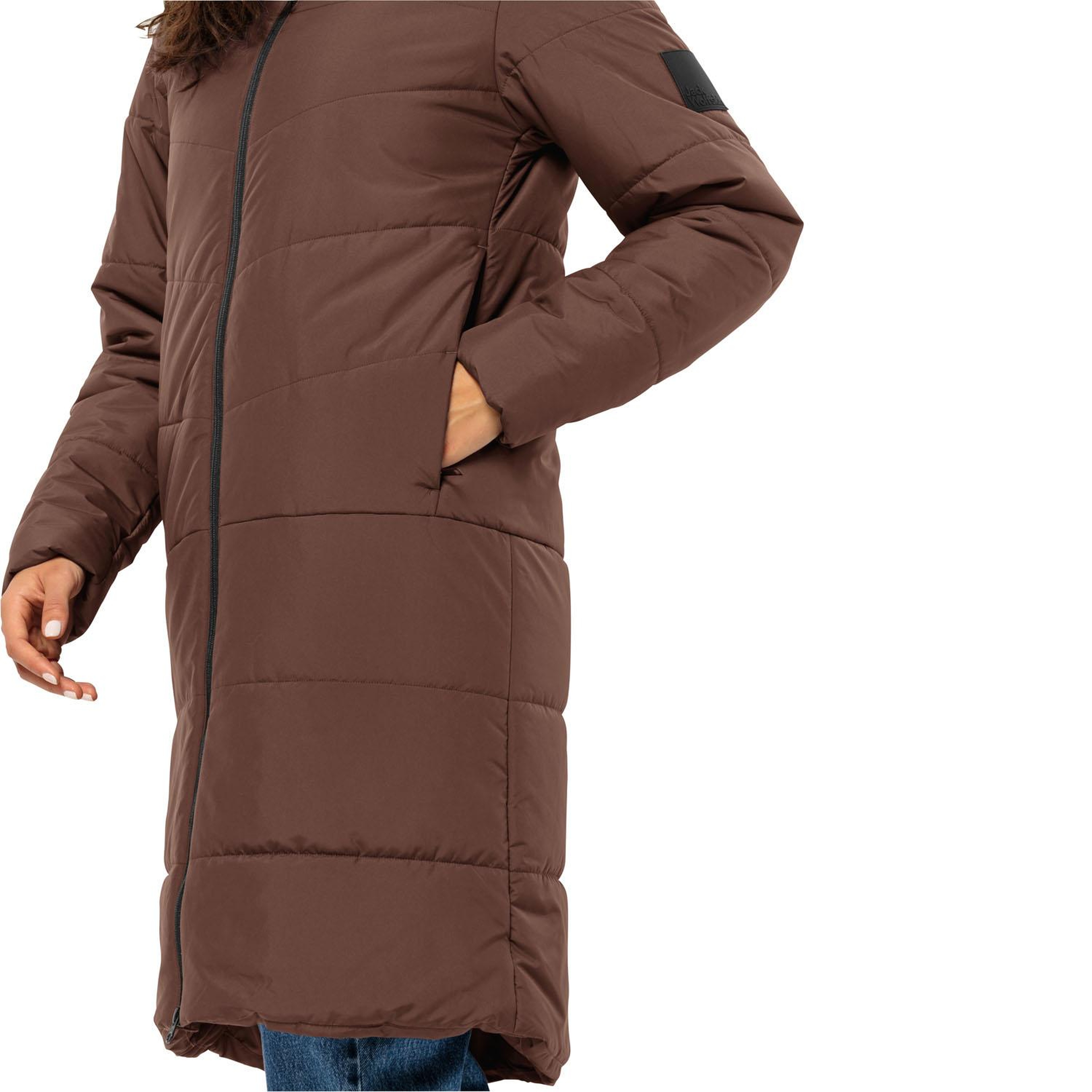 Jack Wolfskin Deutzer Kadın Kahverengi Outdoor Ceketi