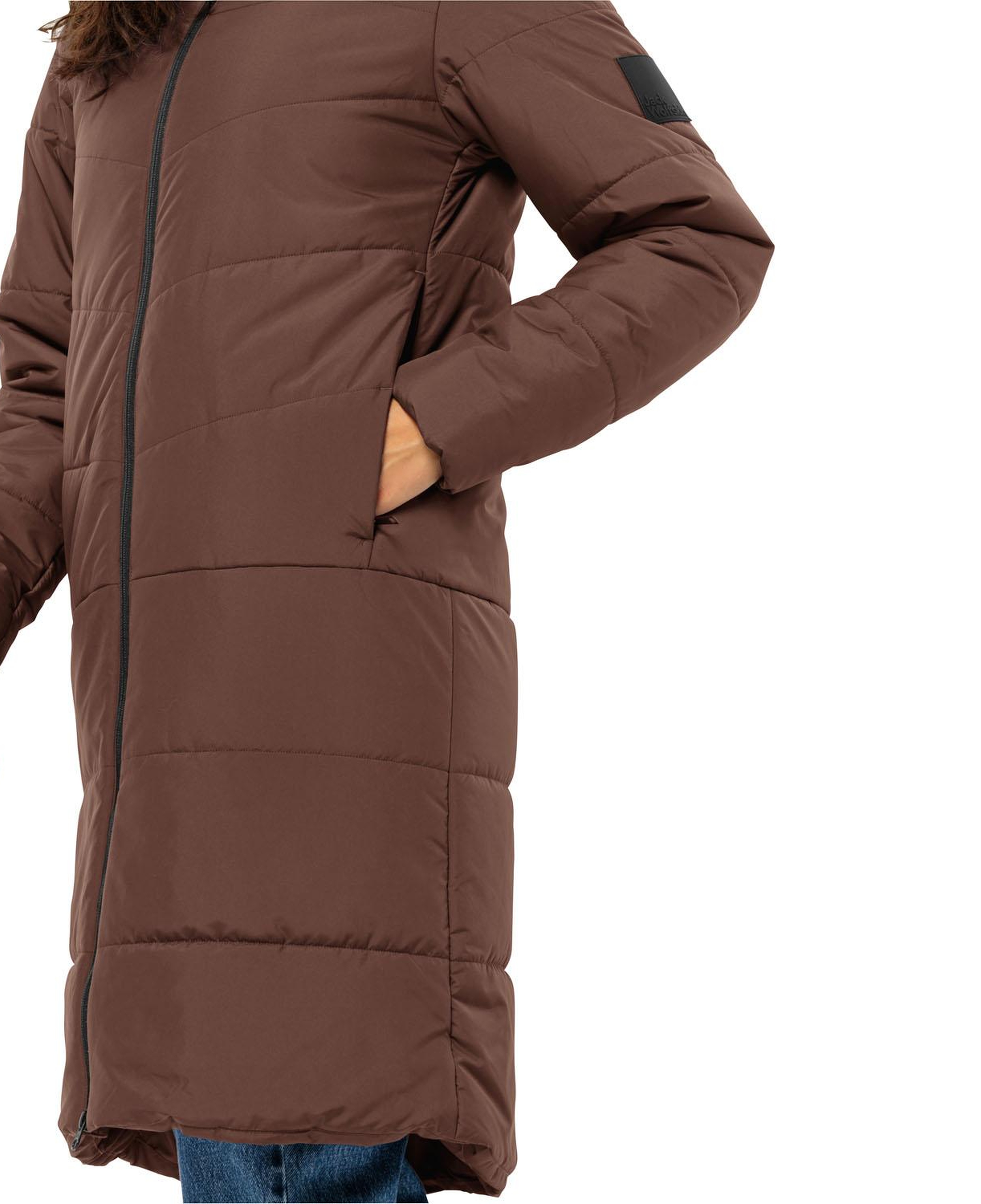 Jack Wolfskin Deutzer Kadın Kahverengi Outdoor Ceketi