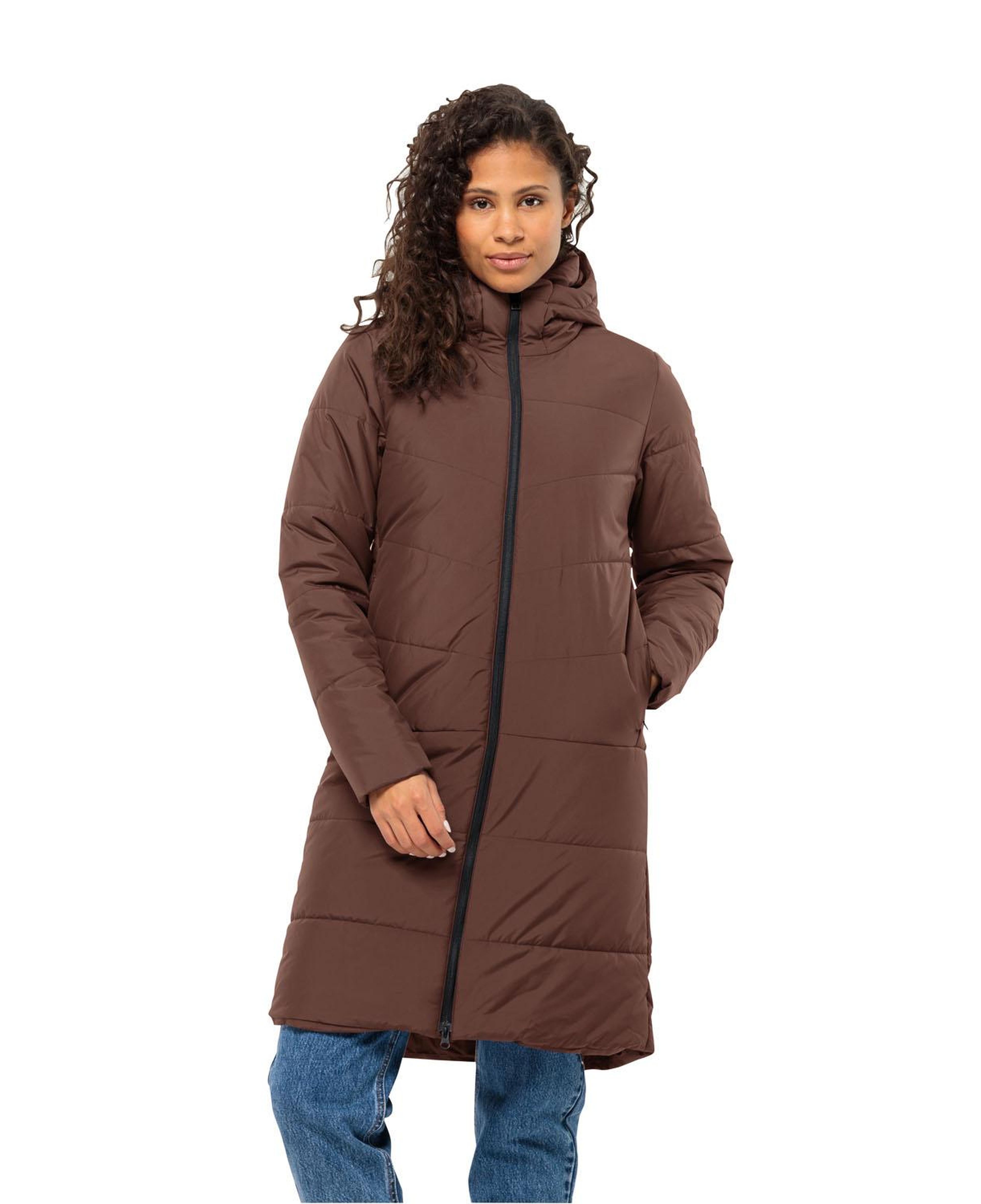Jack Wolfskin Deutzer Kadın Kahverengi Outdoor Ceketi