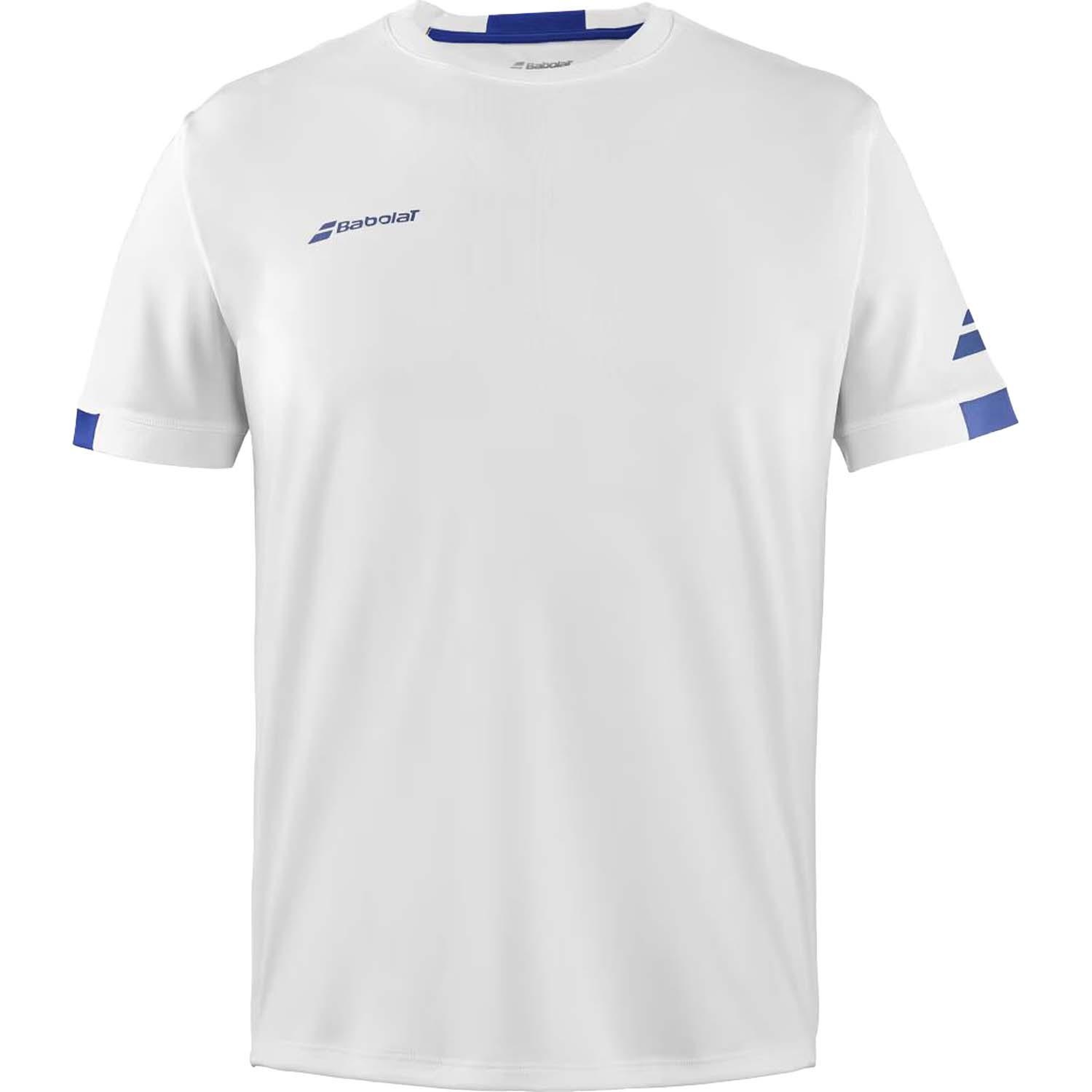 Babolat Play Crew Neck Men Erkek Beyaz Tişört