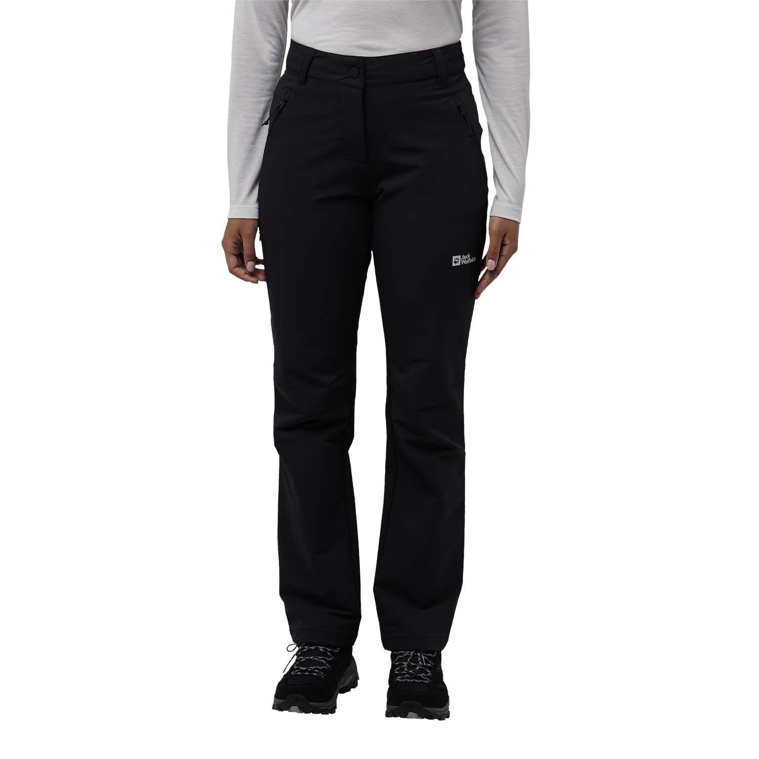 Jack Wolfskin Activate Thermic Kadın Siyah Outdoor Pantolonu