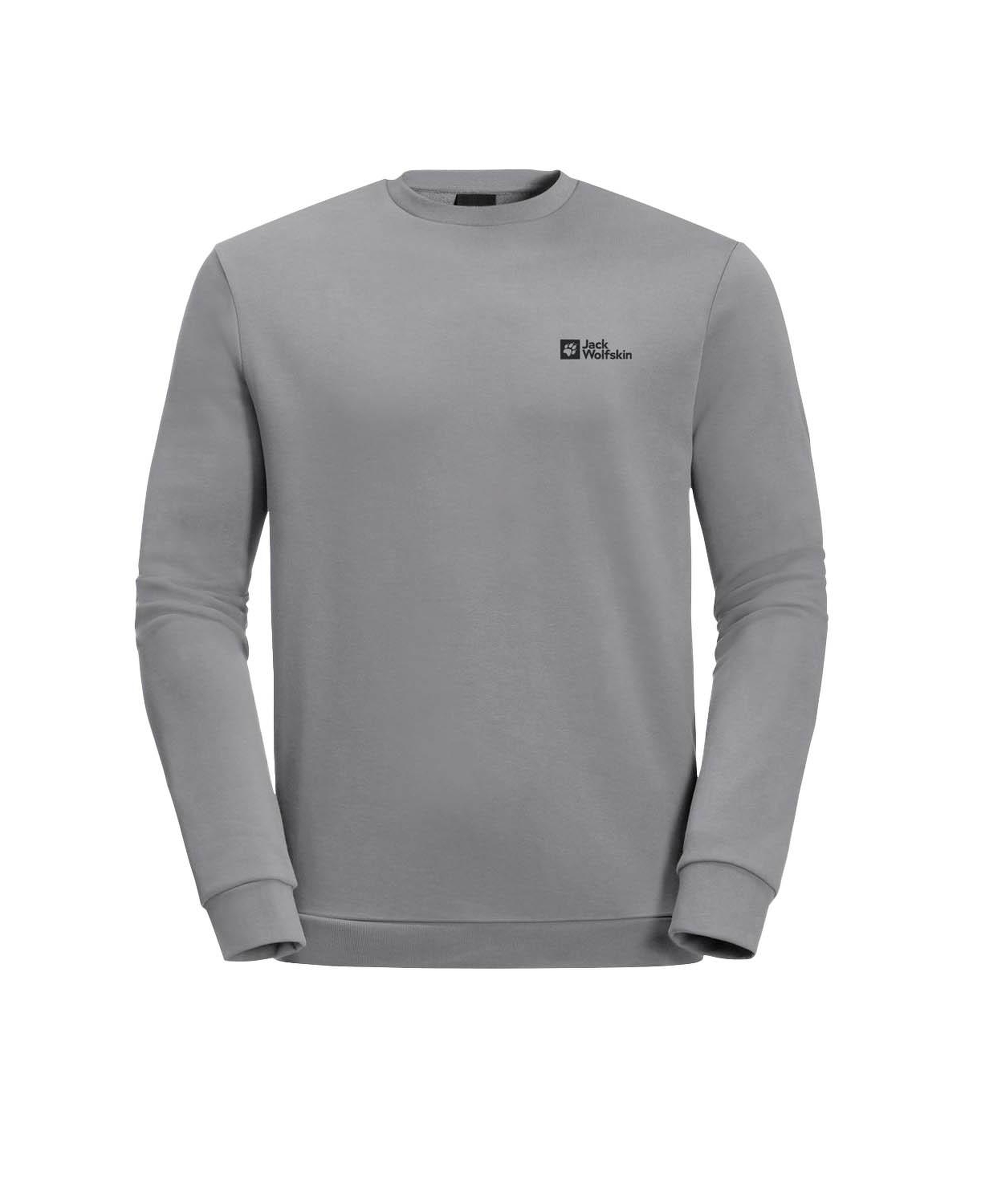 Jack Wolfskin Essential Cre eck Erkek Mavi Sweat