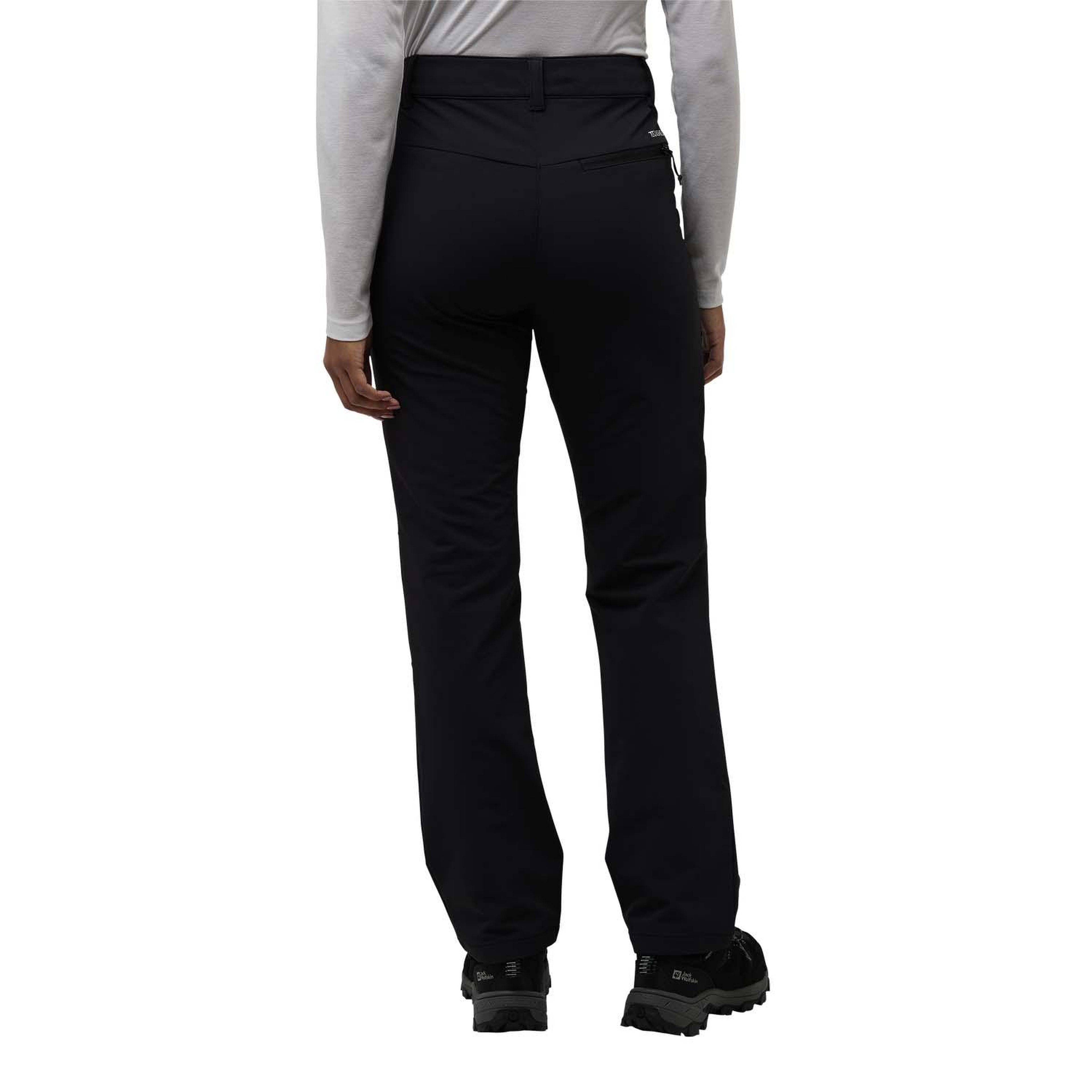 Jack Wolfskin Activate Thermic Kadın Siyah Outdoor Pantolonu