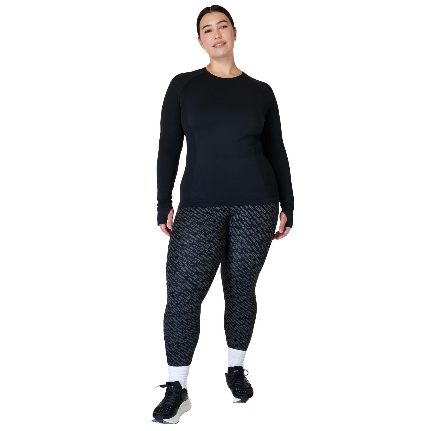 Sweaty Betty Athlete Seamless Workout Long Sleeve Top Kadın Fitness Tişört