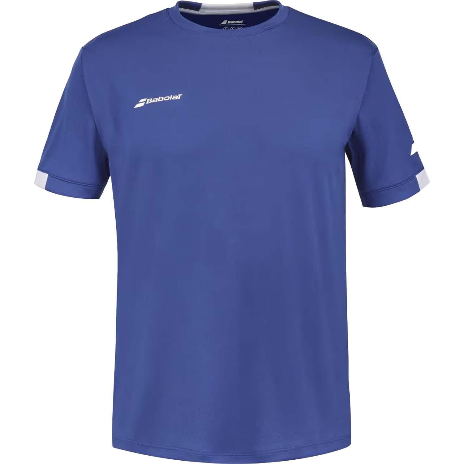 Babolat Play Crew Neck Erkek Çocuk Mavi Tişört