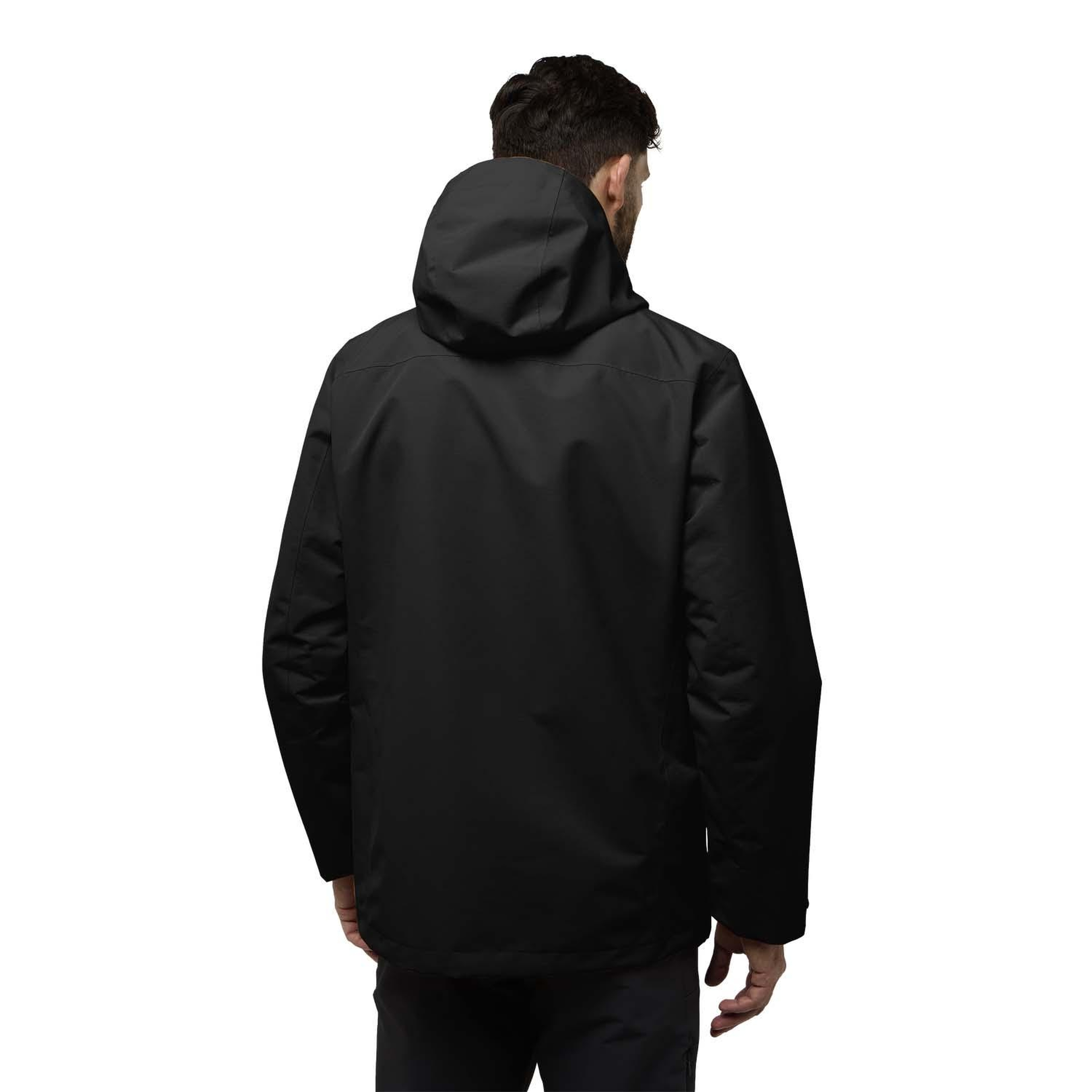 Jack Wolfskin Altenberg 3in1 Erkek Siyah Outdoor Ceketi