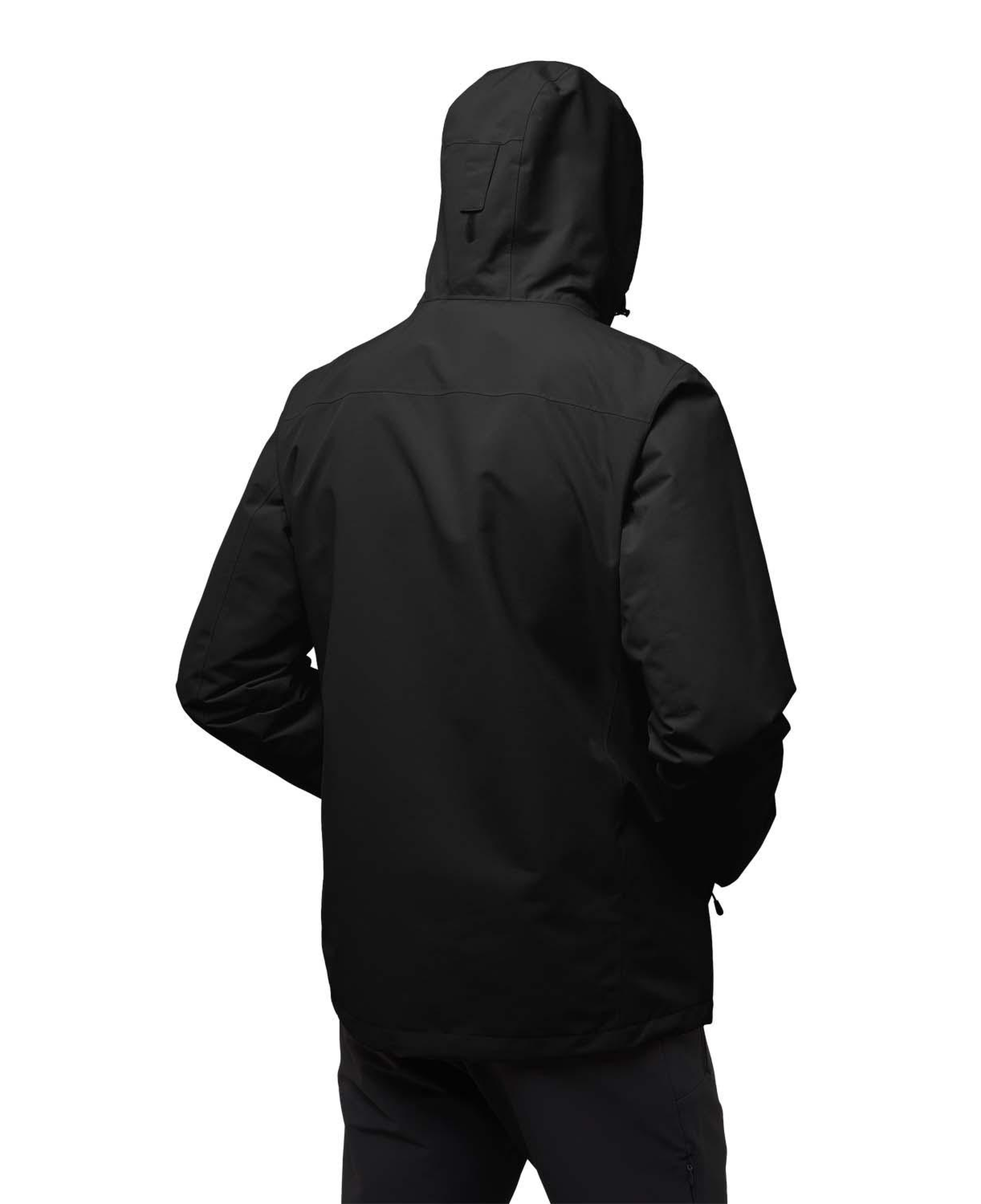Jack Wolfskin Altenberg 3in1 Erkek Siyah Outdoor Ceketi