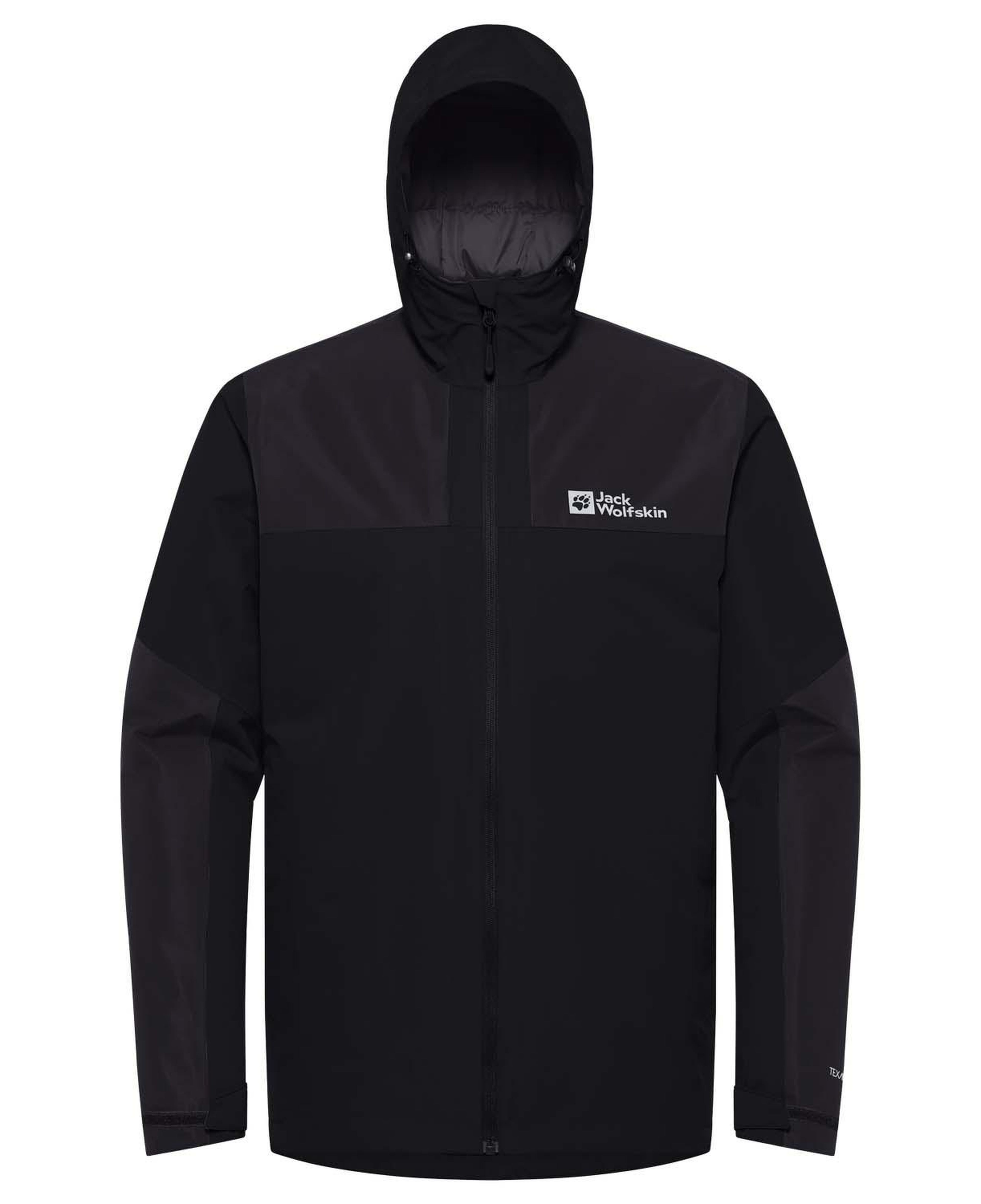 Jack Wolfskin Jasper Ins Erkek Siyah Outdoor Ceketi
