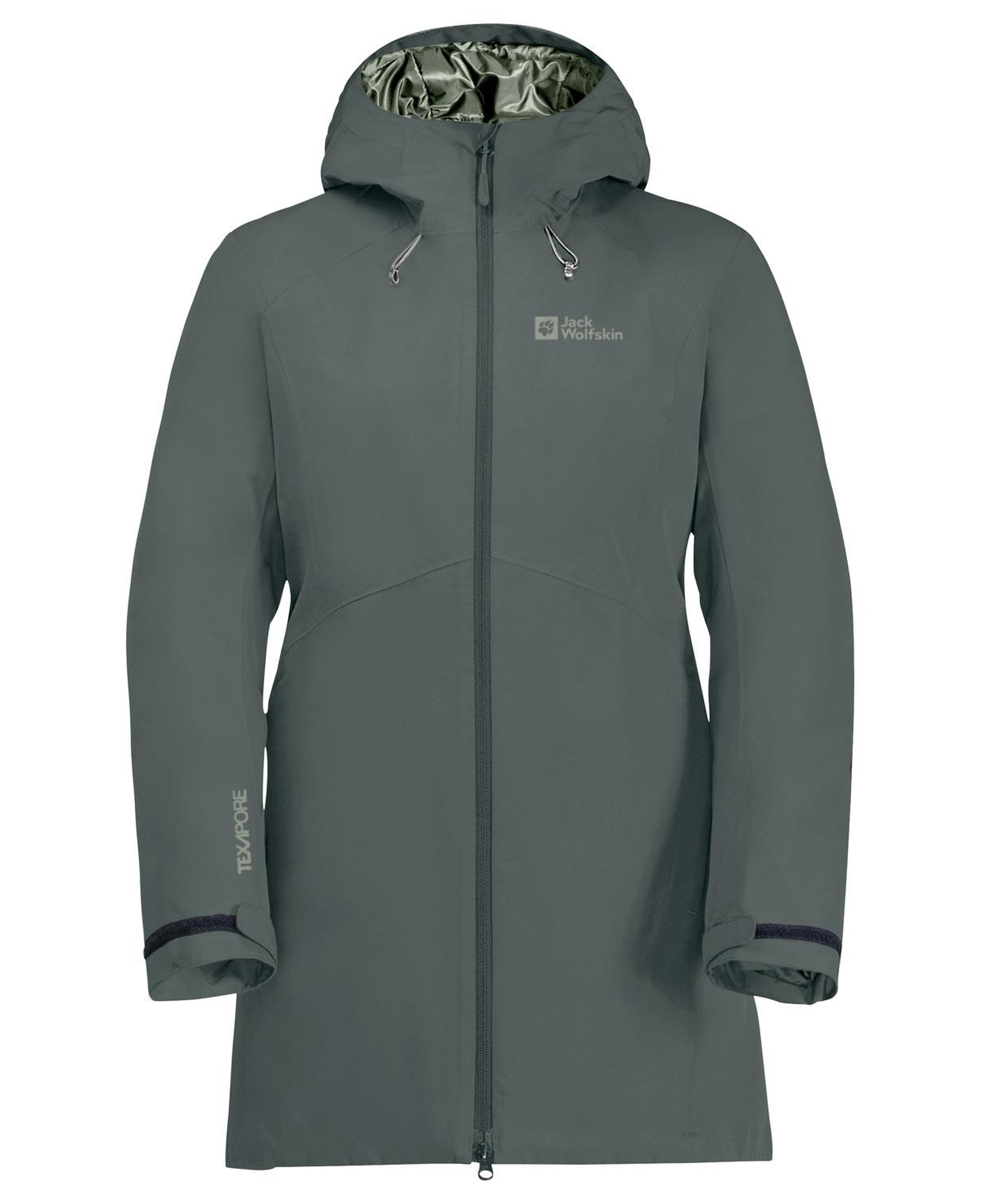 Jack Wolfskin Heidelstein Ins Kadın Yeşil Outdoor Ceketi