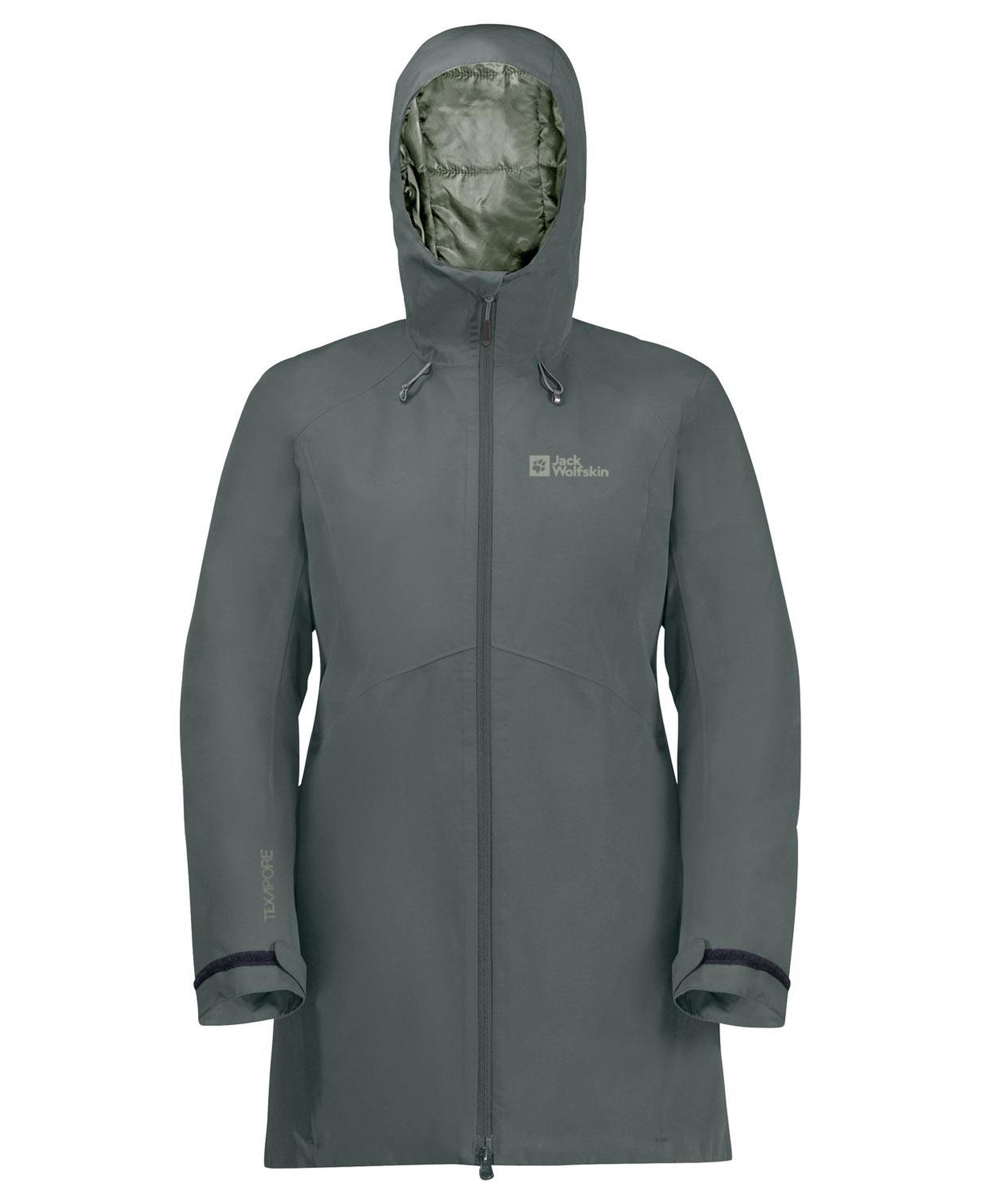 Jack Wolfskin Heidelstein Ins Kadın Yeşil Outdoor Ceketi