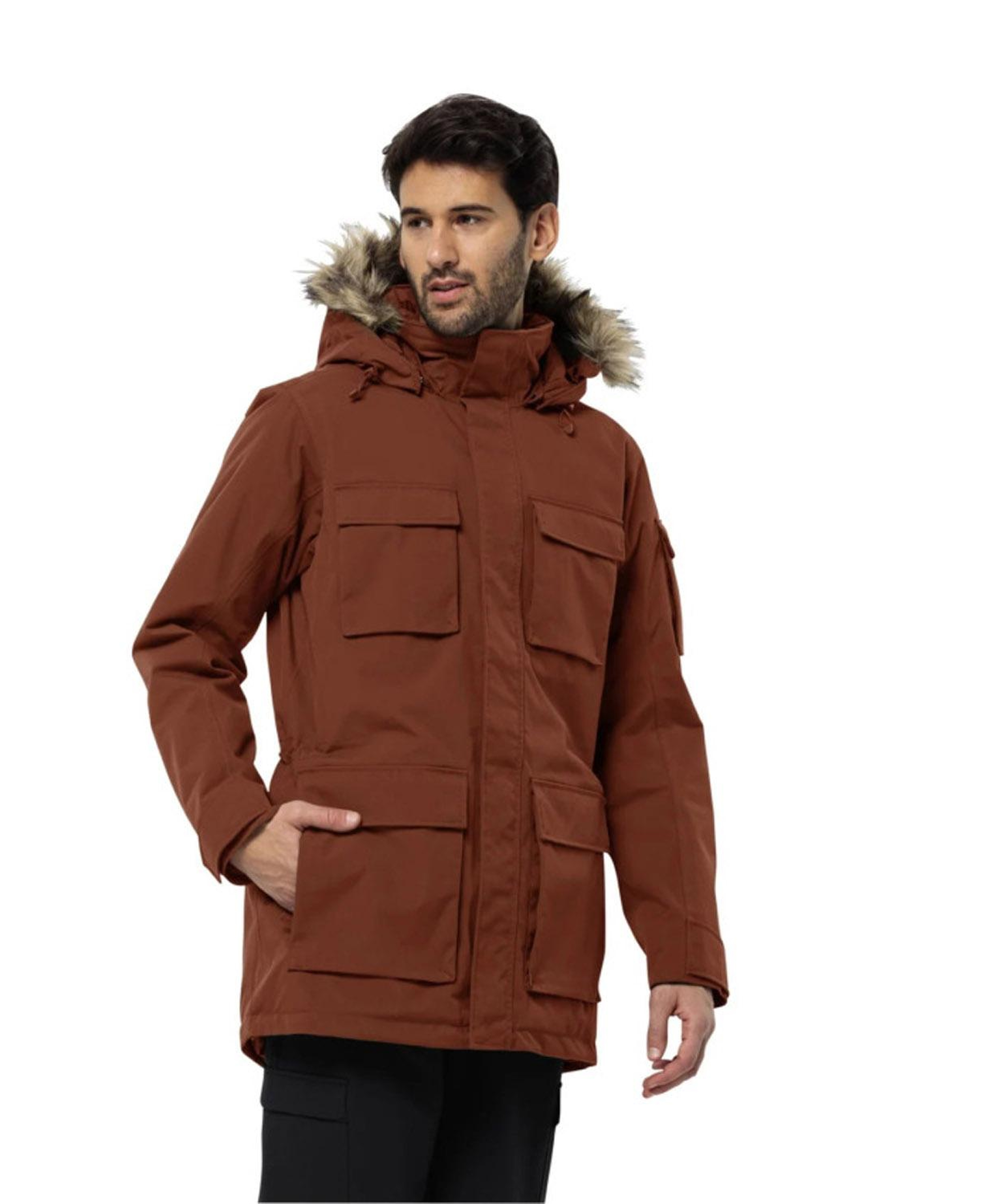 Jack Wolfskin Glacier Canyon Parka Erkek Outdoor Ceketi