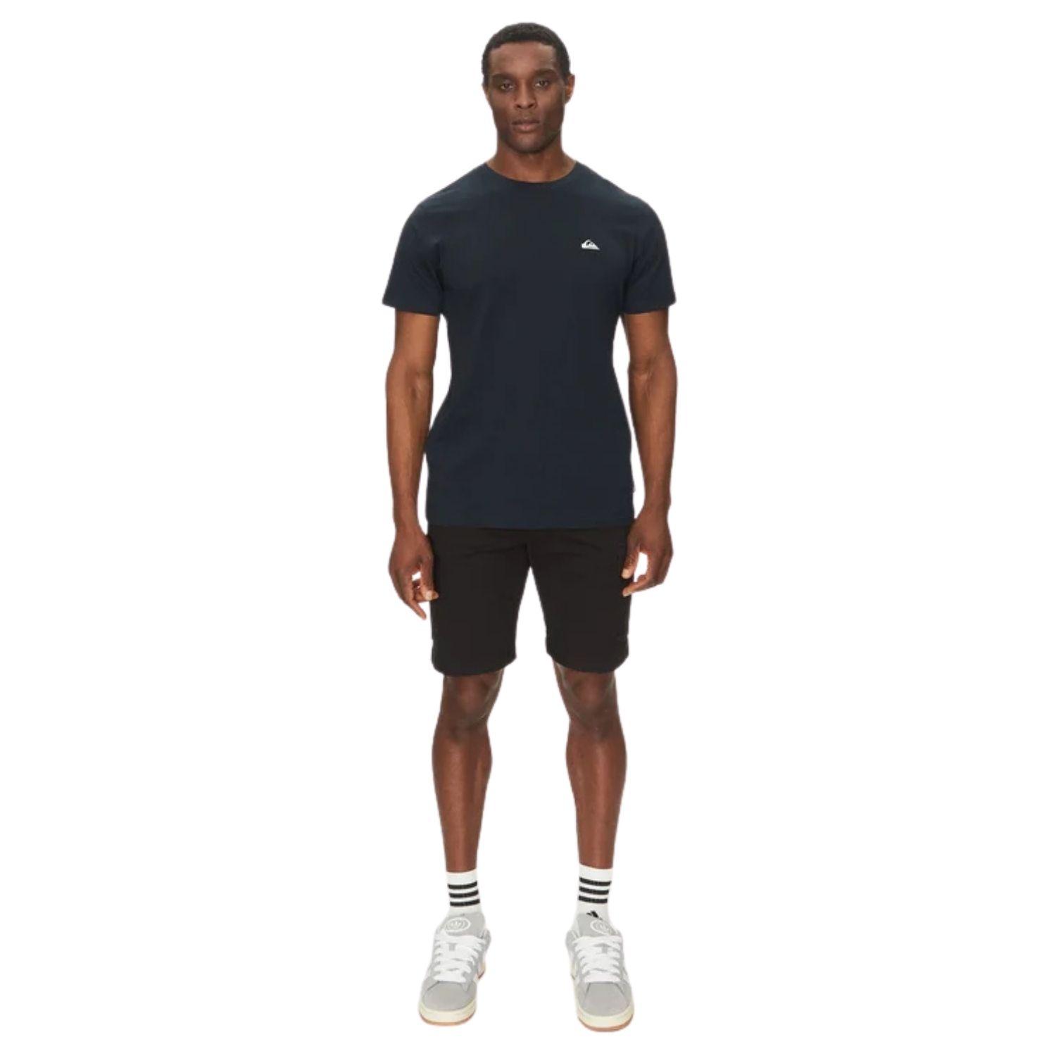 Quiksilver Basicscreenssym Erkek Siyah Tişört