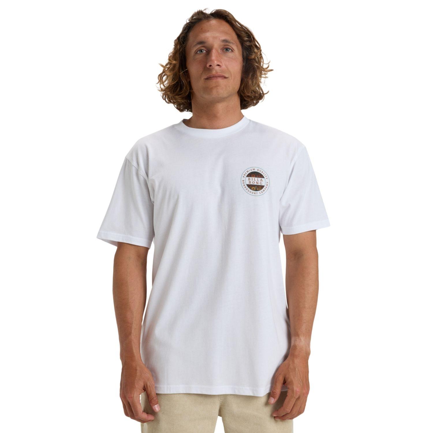 Billabong Rotor Fill Ss Erkek Beyaz Tişört