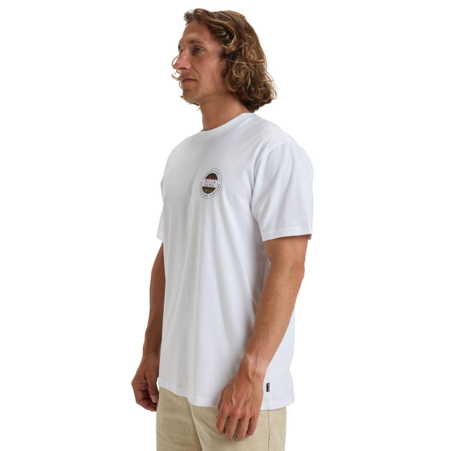 Billabong Rotor Fill Ss Erkek Beyaz Tişört