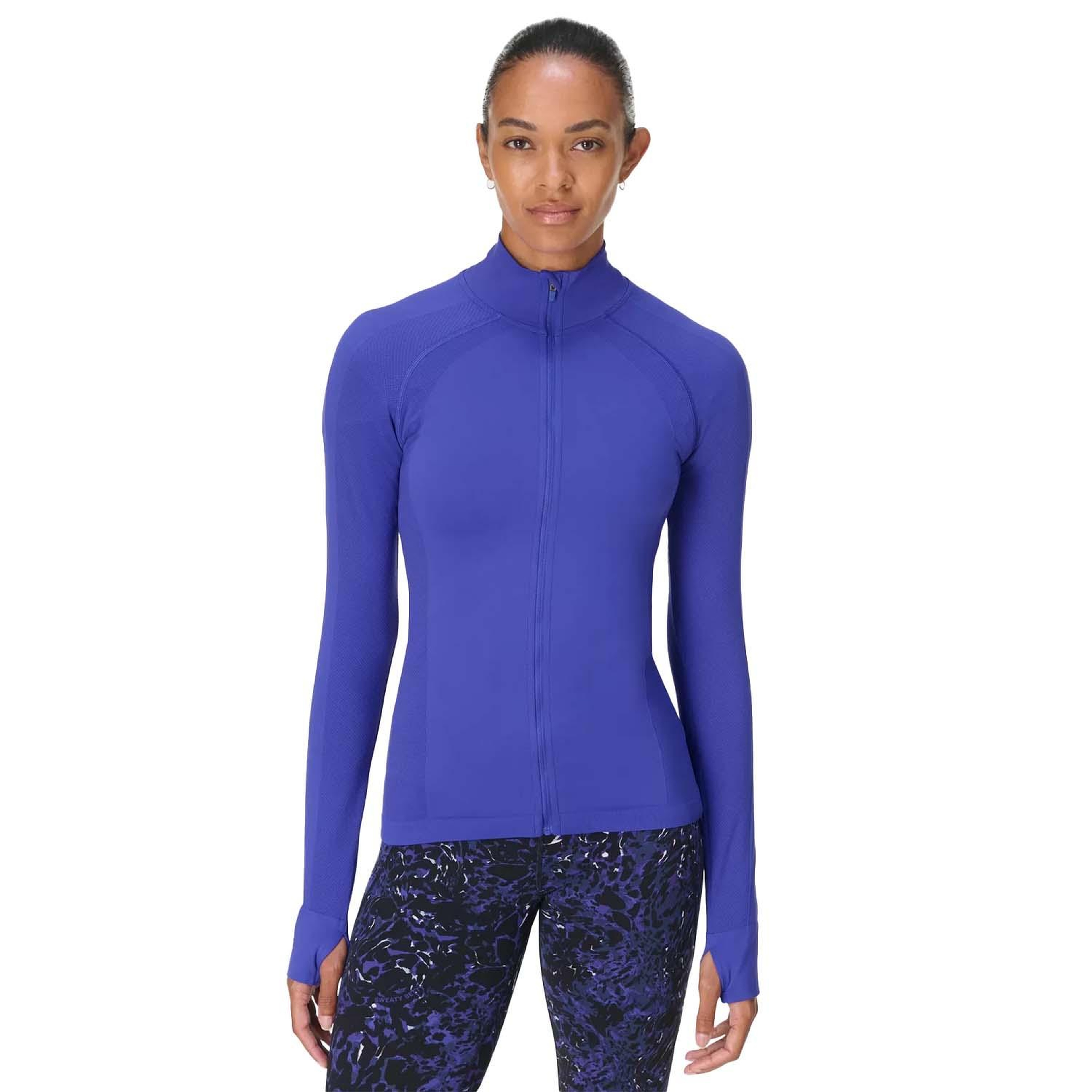 Sweaty Betty Athlete Seamless Workout Zip U Kadın Tank Top