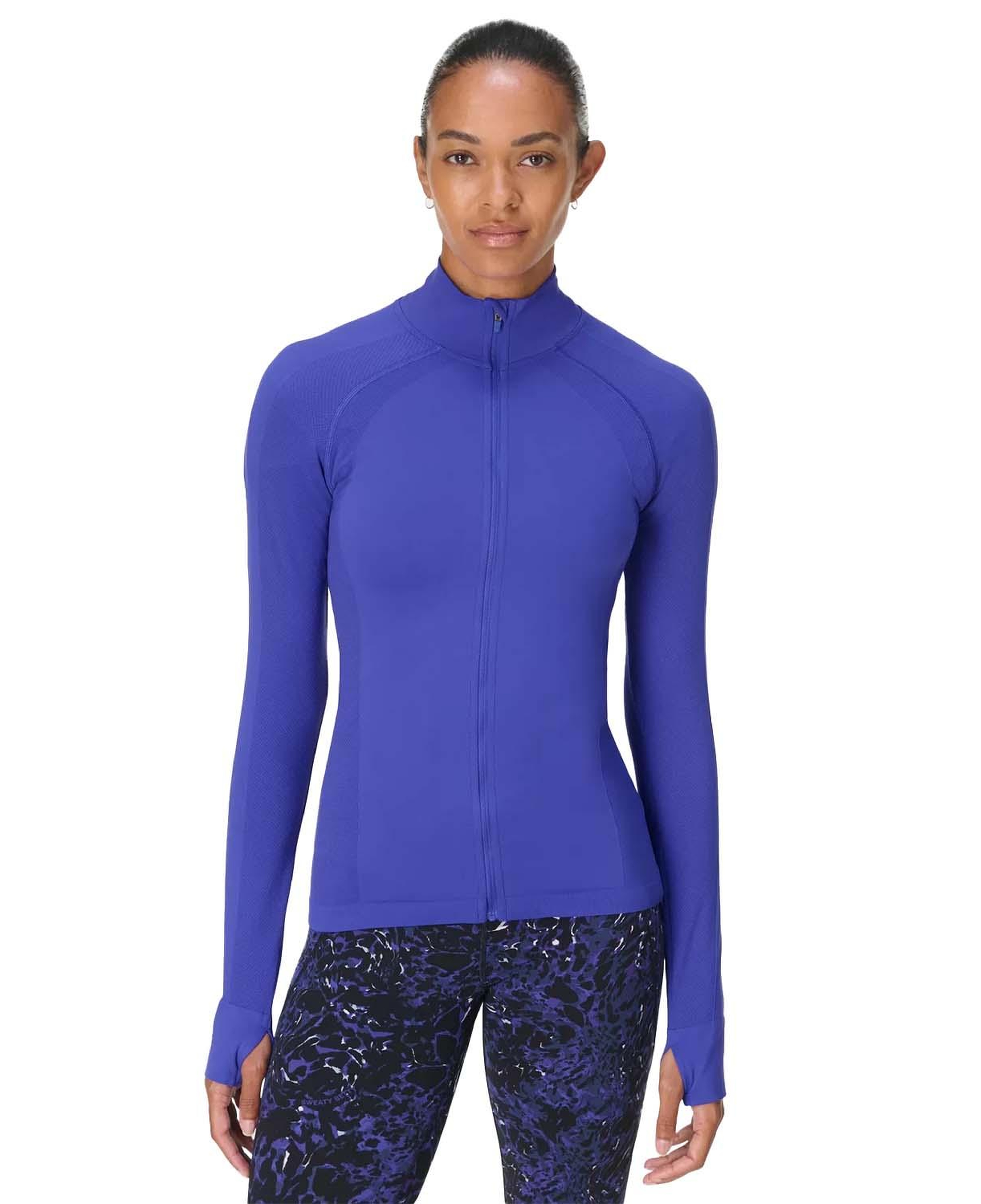 Sweaty Betty Athlete Seamless Workout Zip U Kadın Tank Top