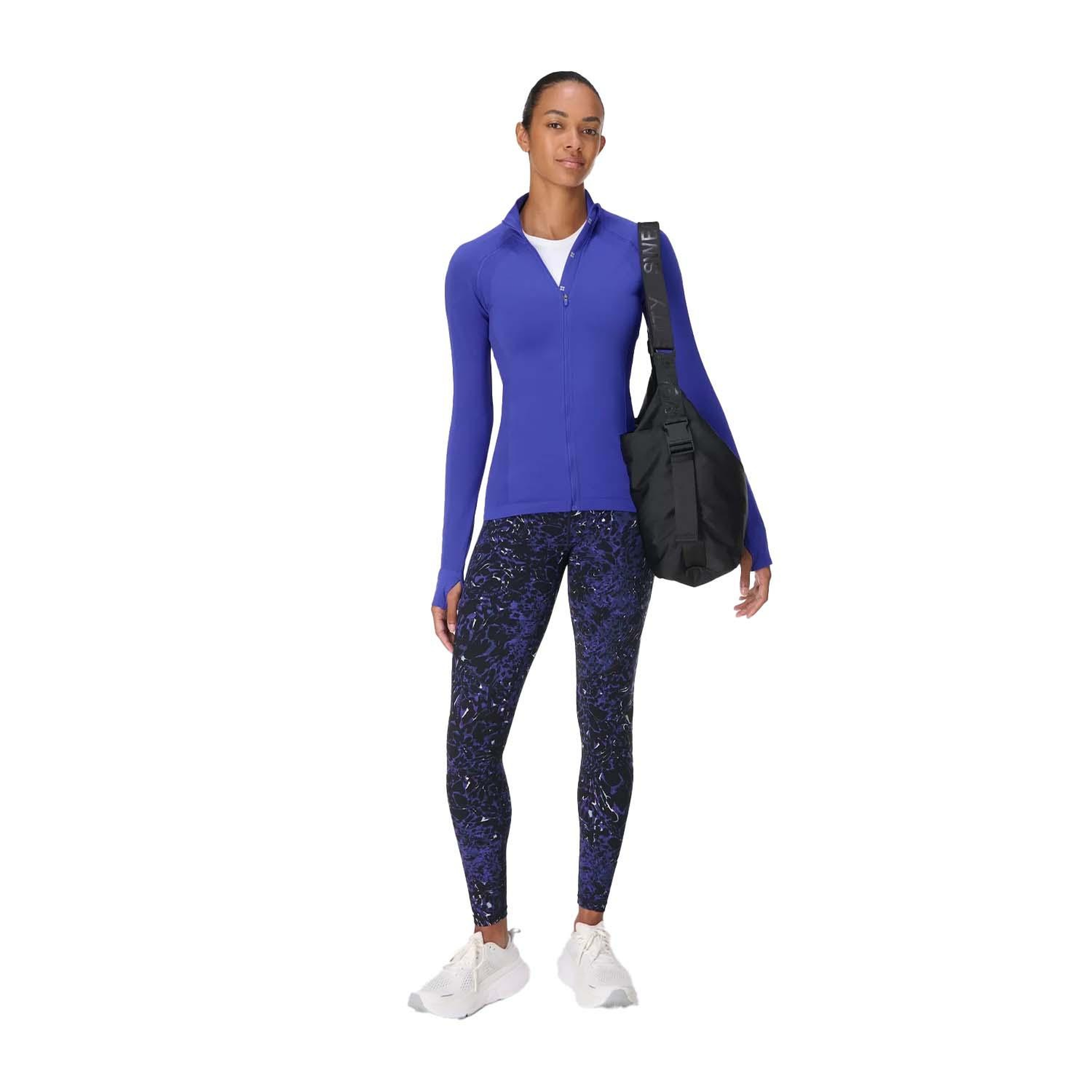Sweaty Betty Athlete Seamless Workout Zip U Kadın Tank Top