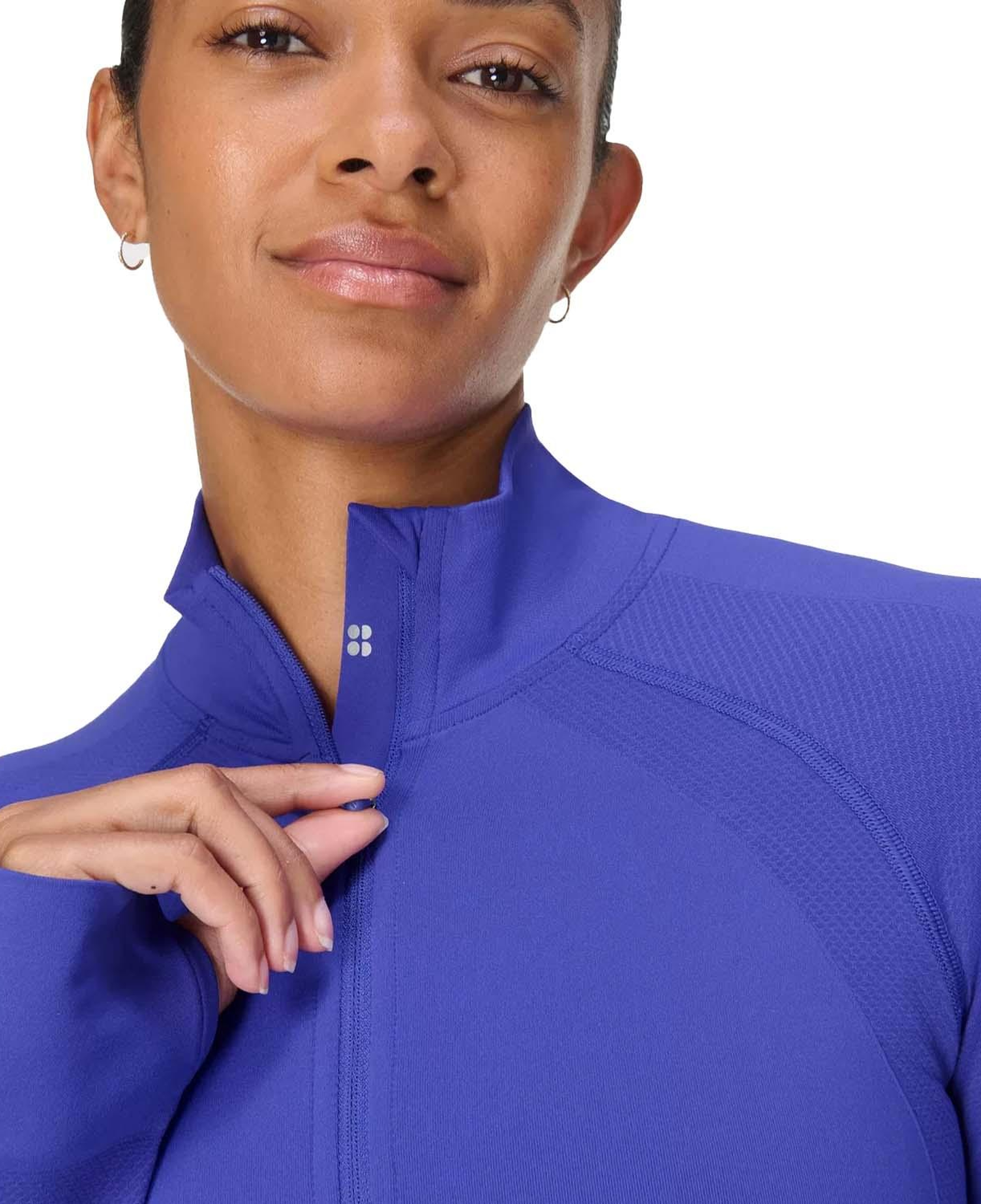 Sweaty Betty Athlete Seamless Workout Zip U Kadın Tank Top