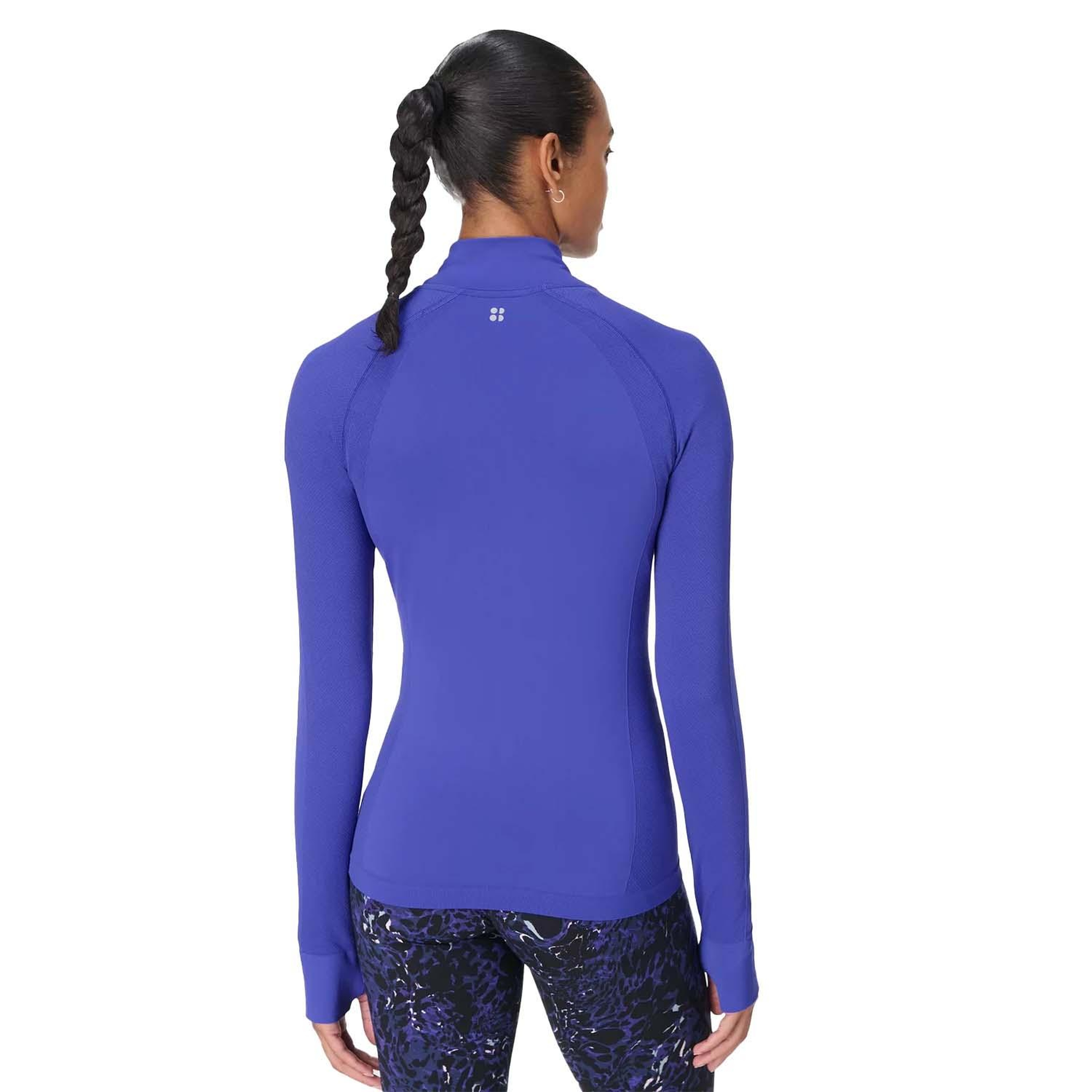Sweaty Betty Athlete Seamless Workout Zip U Kadın Tank Top