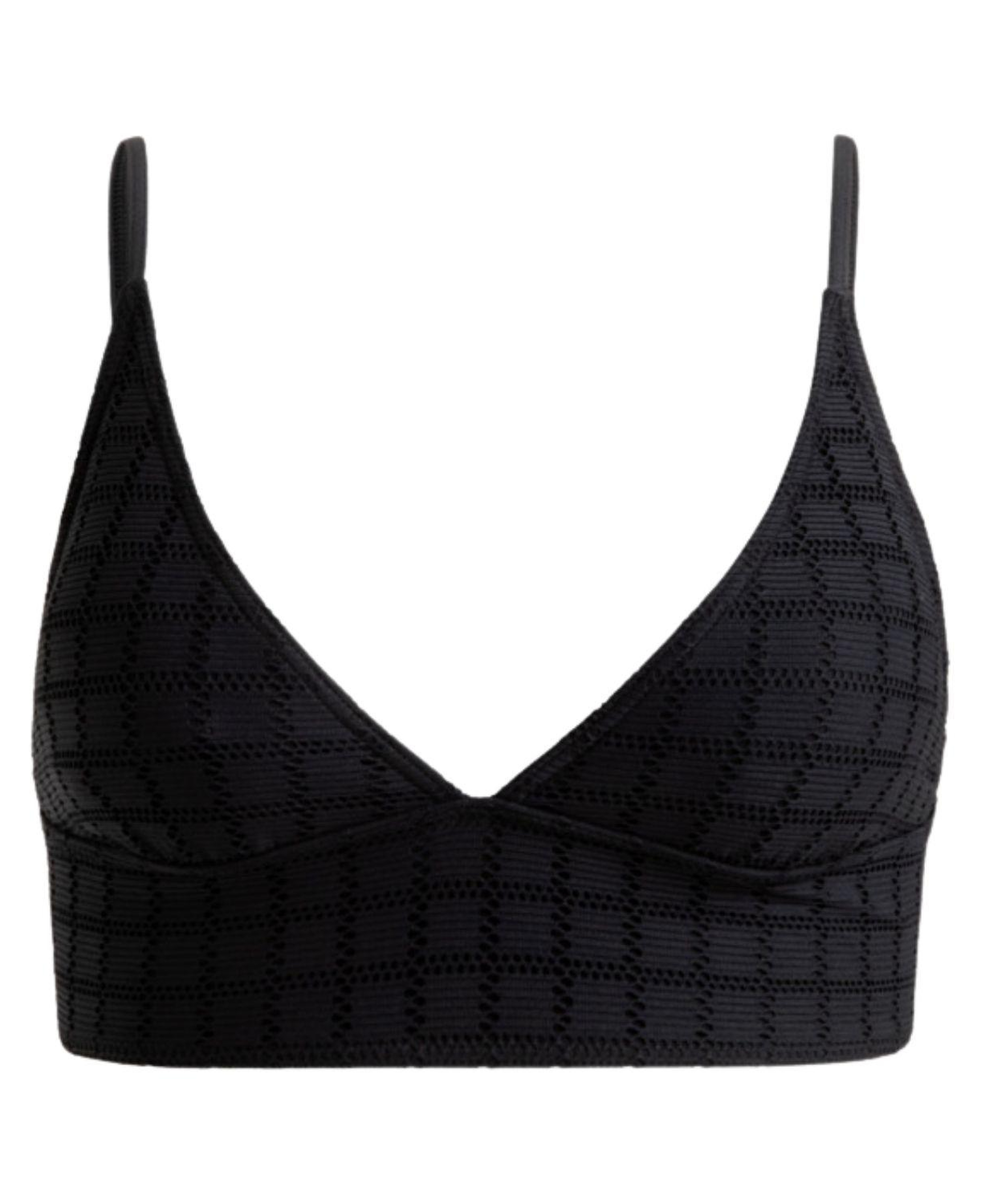 Roxy Camilo Tank Top Kadın Siyah Bikini Üst