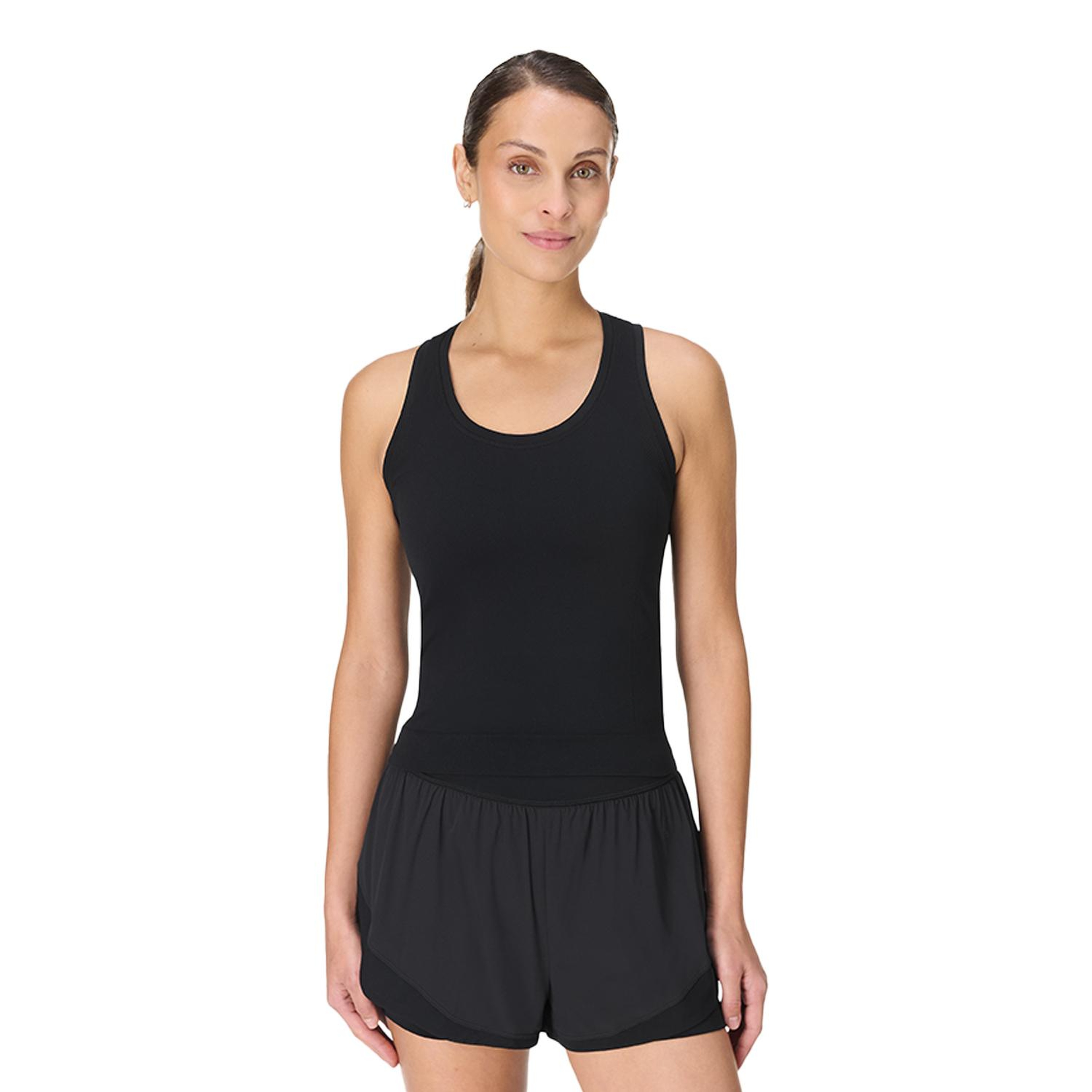 Sweaty Betty Athlete Crop Seamless Workout Kadın Fitness Tişört