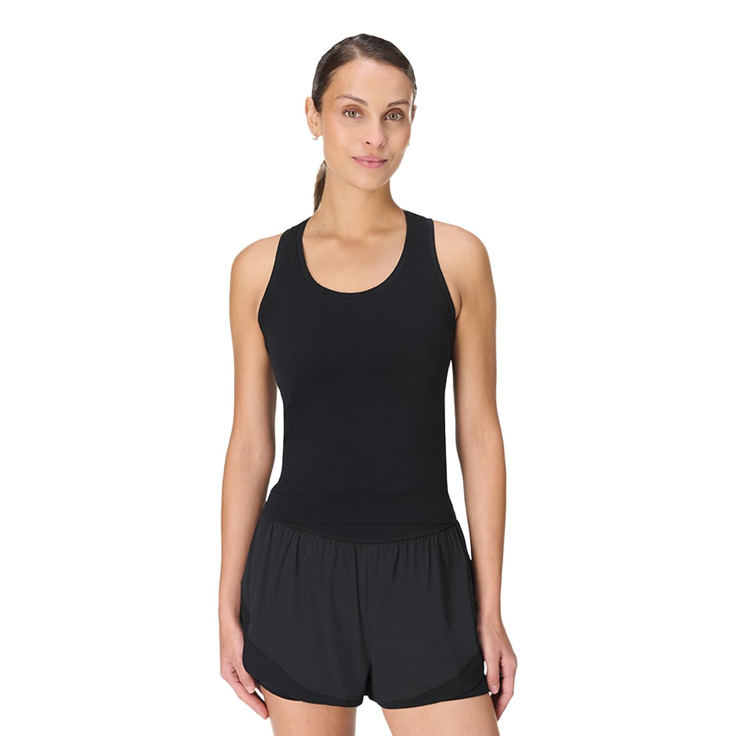 Sweaty Betty Athlete Crop Seamless Workout Kadın Fitness Tişört