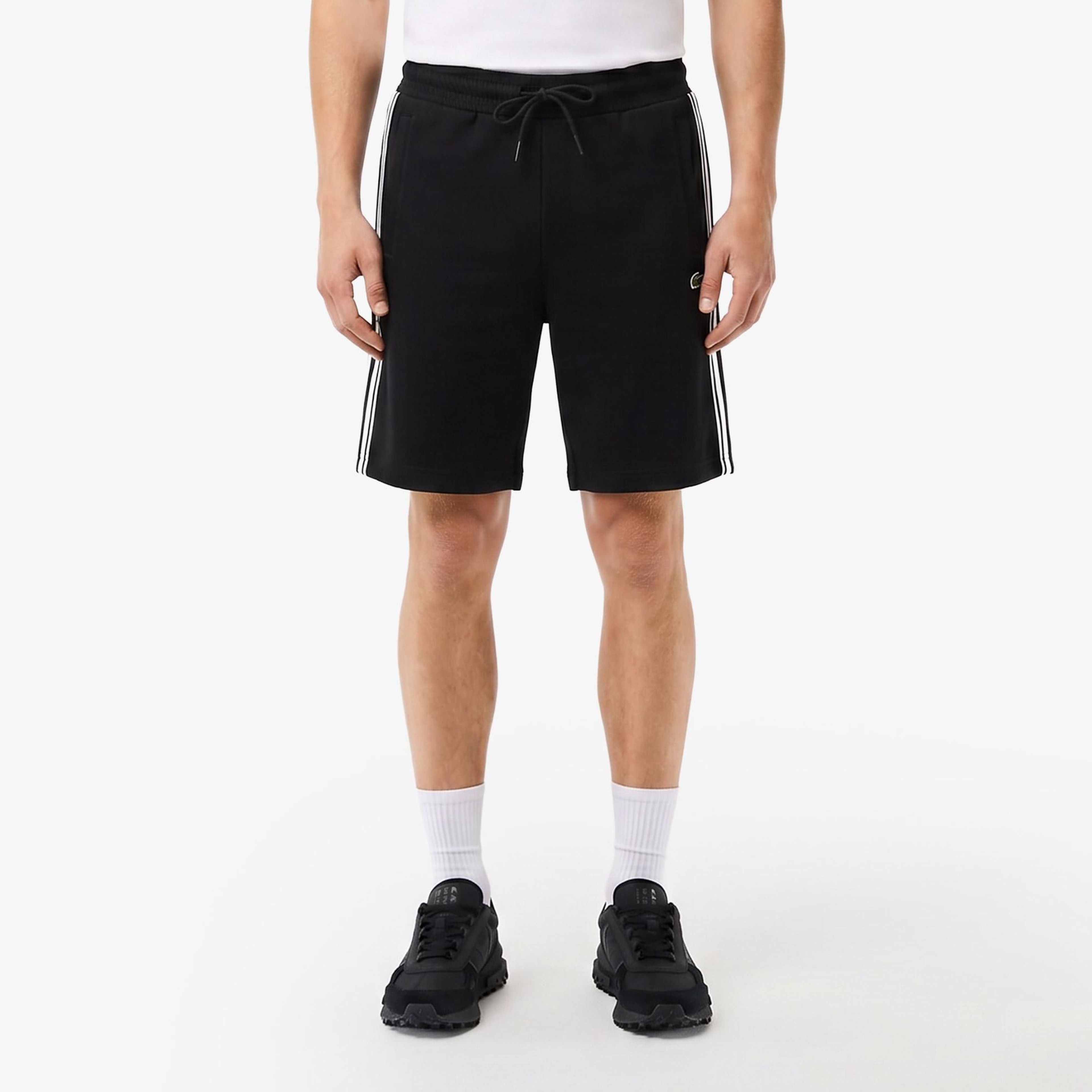 Erkek Regular Fit Siyah Şort