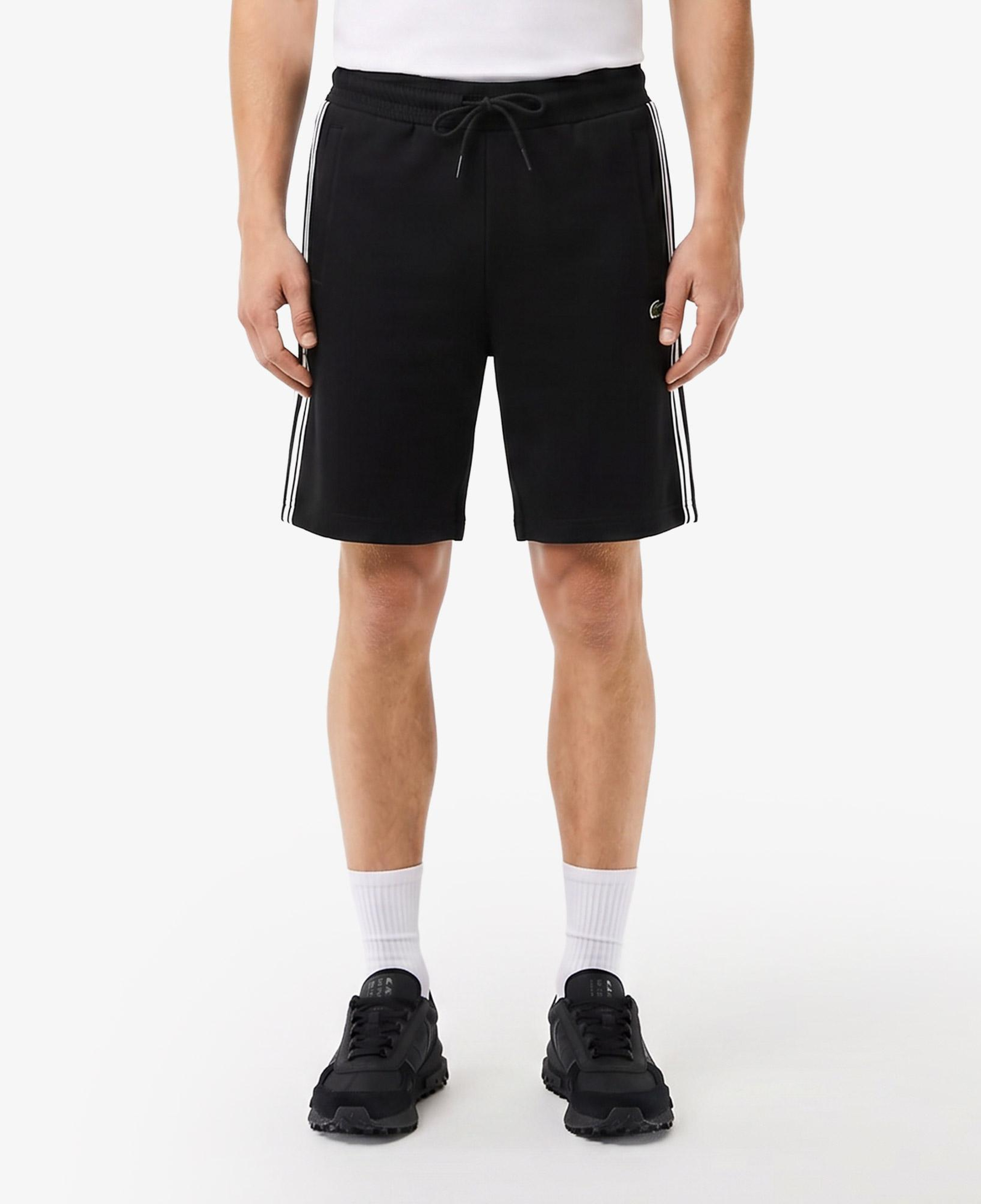 Erkek Regular Fit Siyah Şort