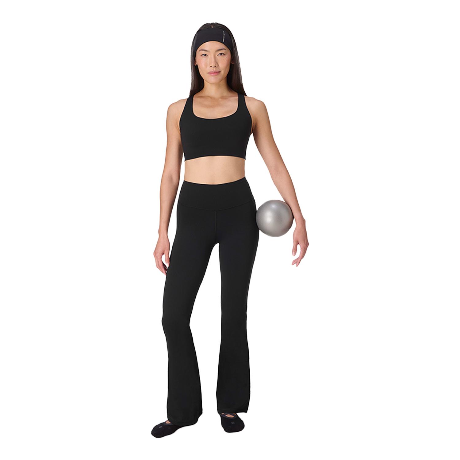 Sweaty Betty Ultimate 32 Studio Flare Kadın Siyah Yoga Pantolonu