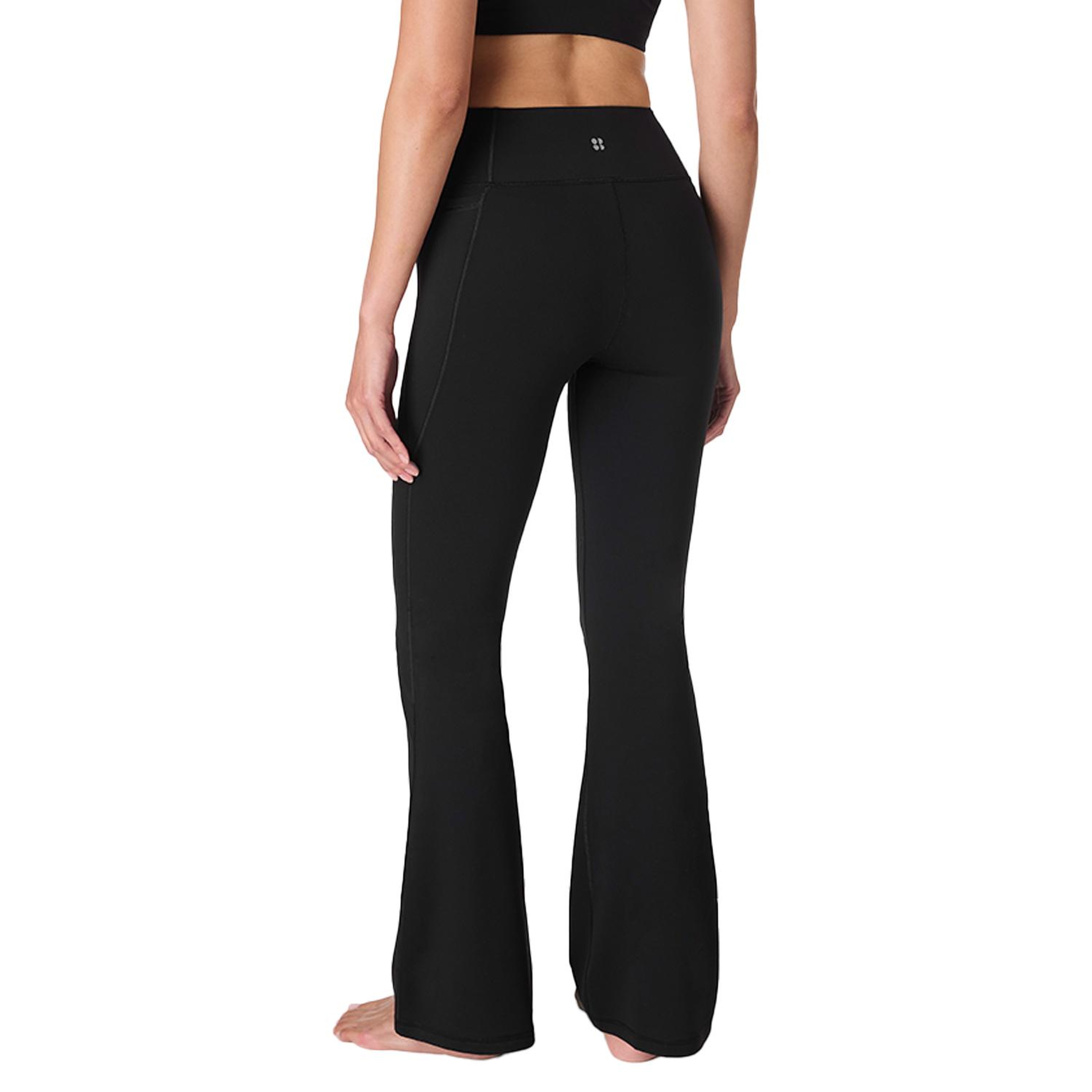 Sweaty Betty Ultimate 32 Studio Flare Kadın Siyah Yoga Pantolonu