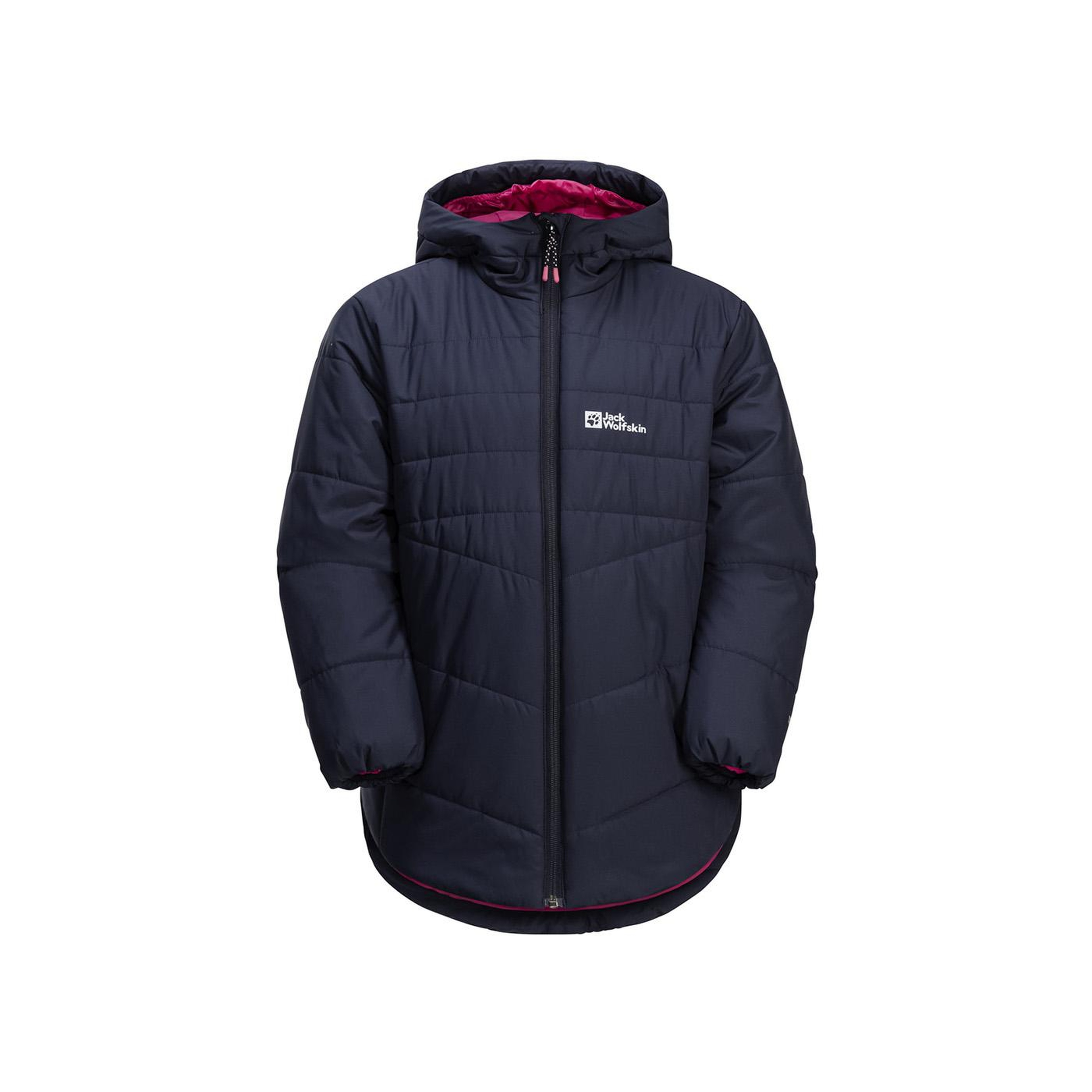 Jack Wolfskin Solyd Ins G Unisex Çocuk Mavi Outdoor Ceketi