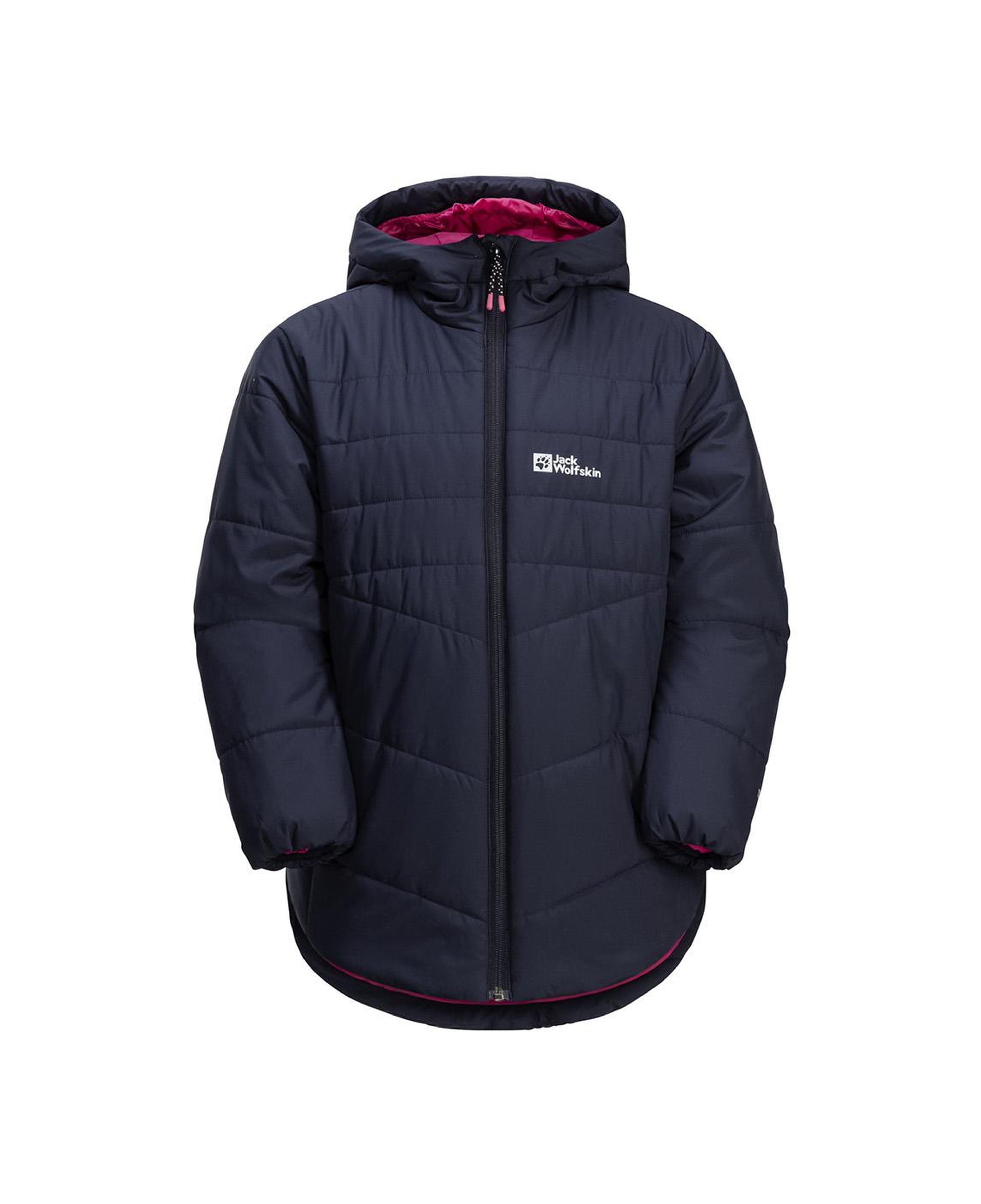 Jack Wolfskin Solyd Ins G Unisex Çocuk Mavi Outdoor Ceketi