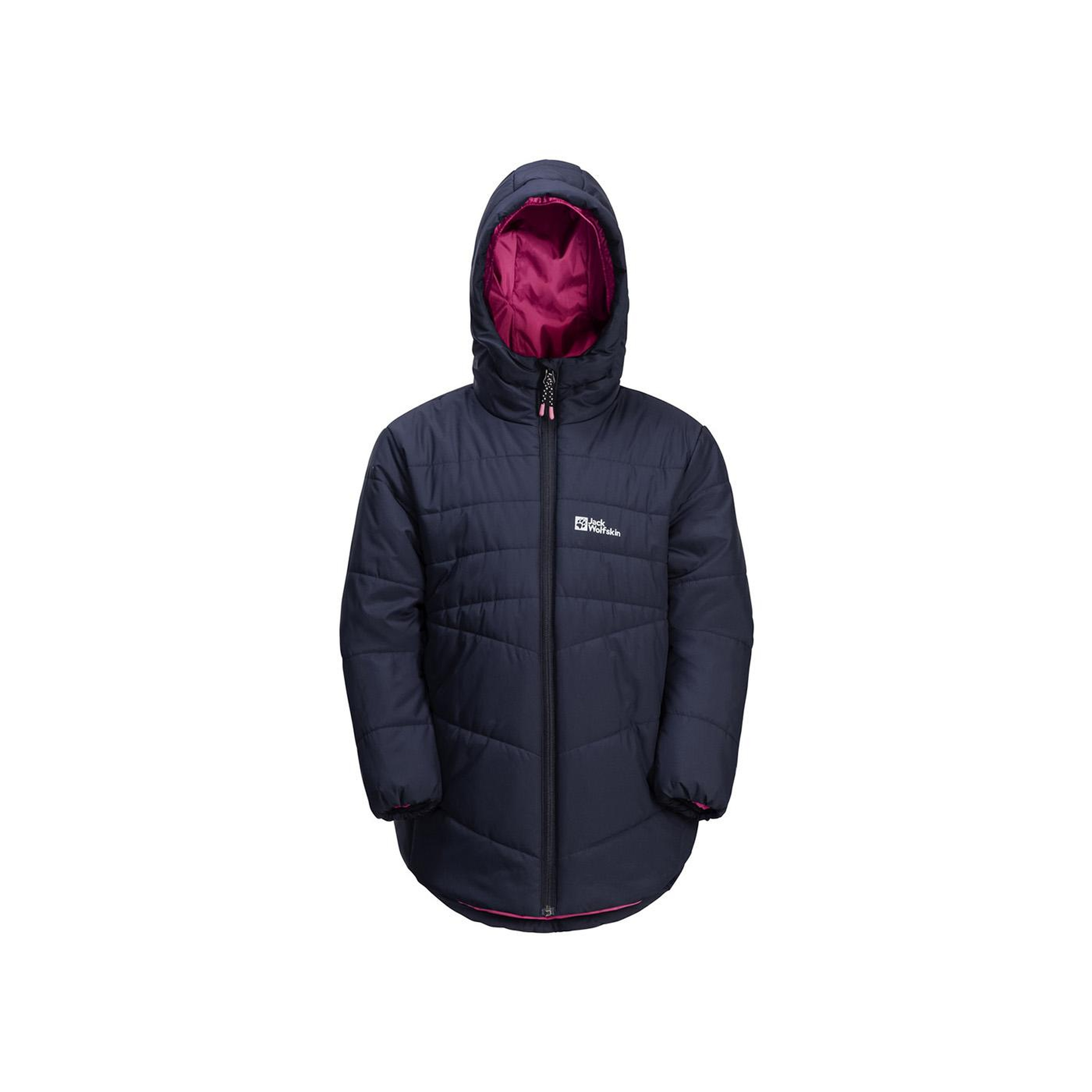 Jack Wolfskin Solyd Ins G Unisex Çocuk Mavi Outdoor Ceketi