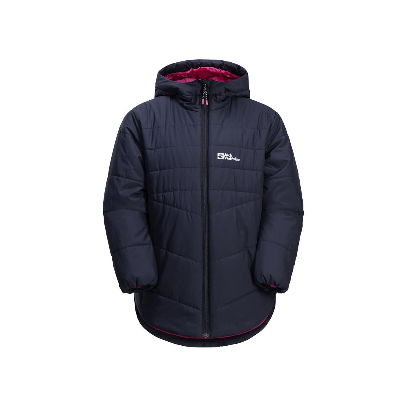 Jack Wolfskin Solyd Ins G Unisex Çocuk Mavi Outdoor Ceketi