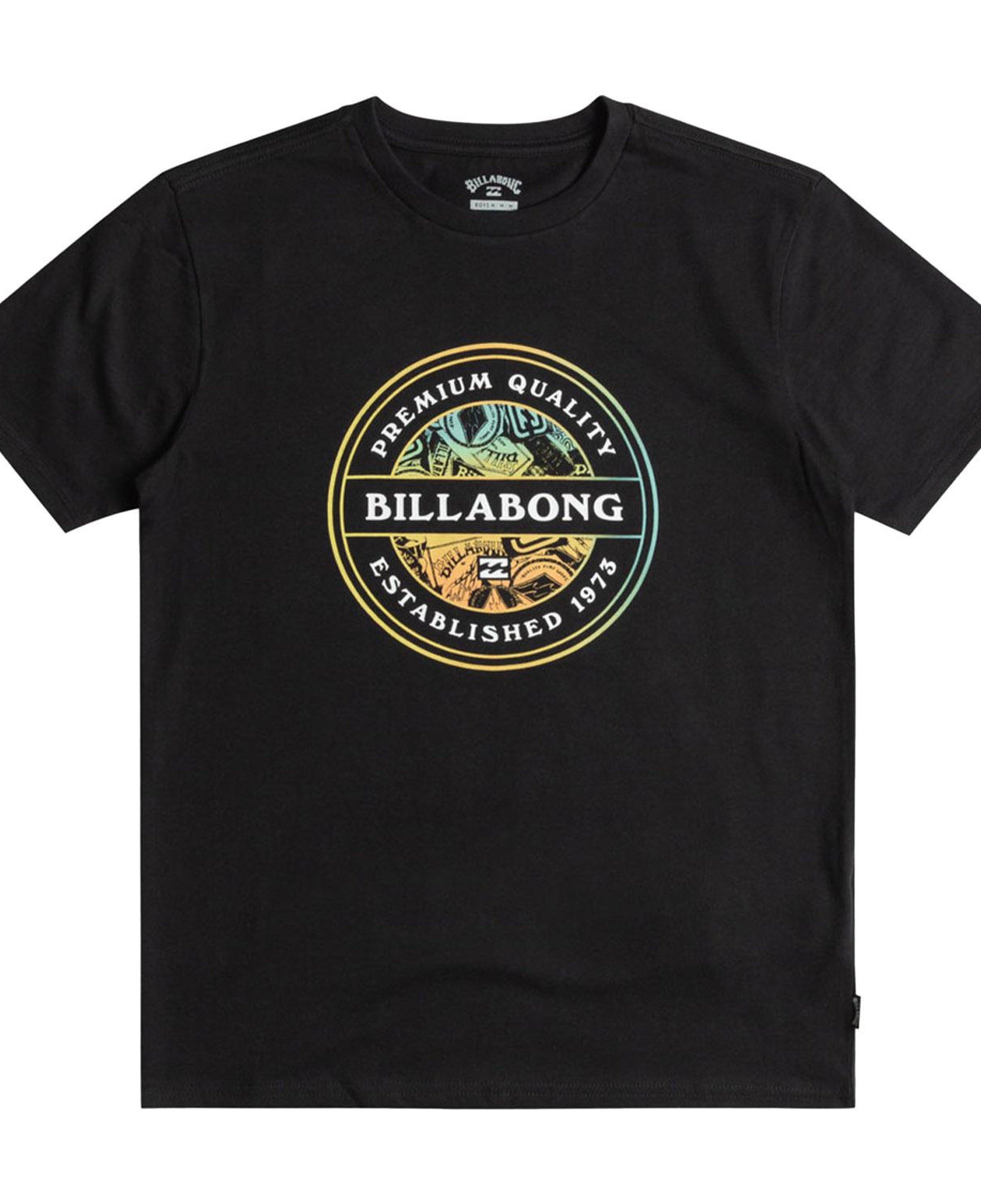 Billabong Rotor Fill Erkek Çocuk Siyah Tişört