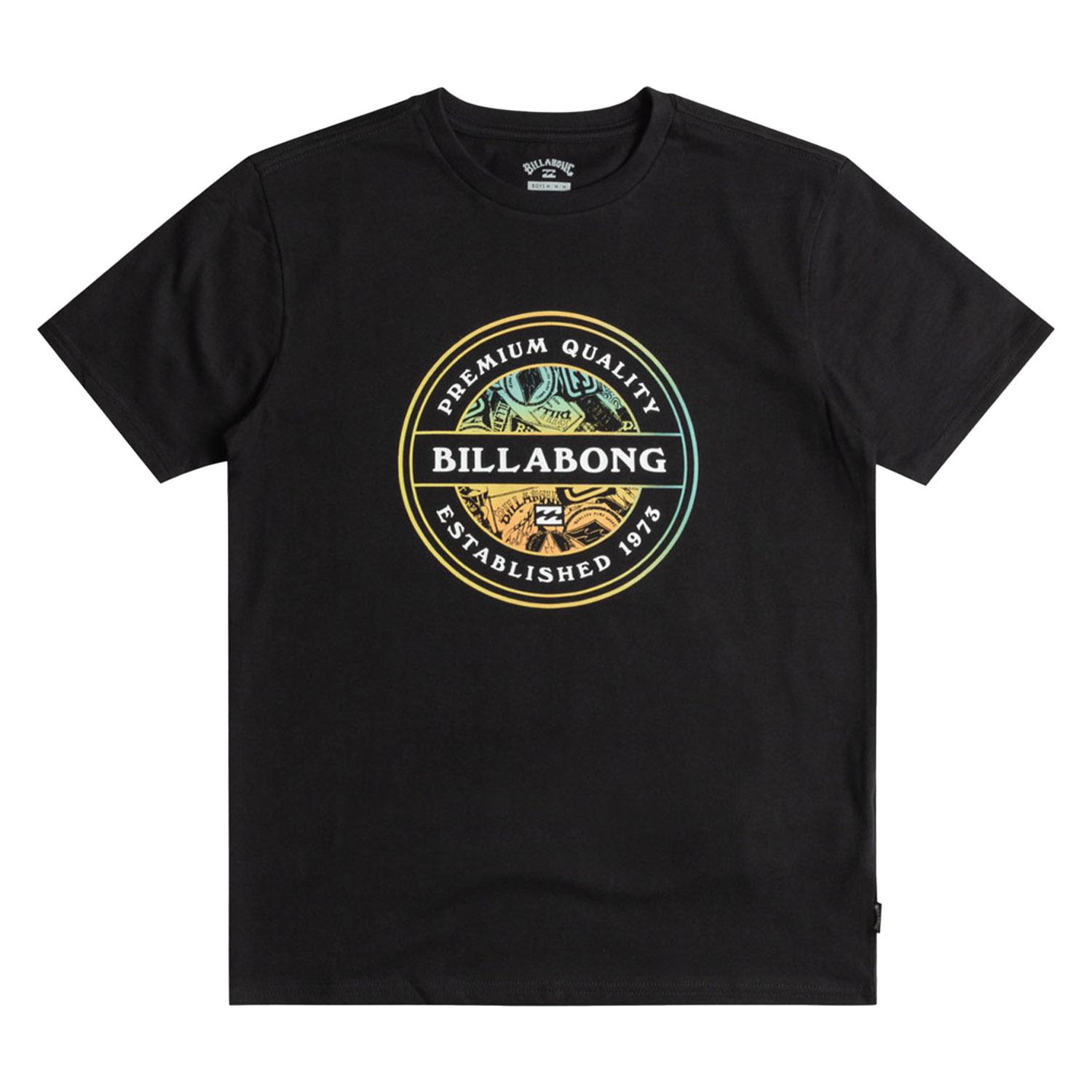 Billabong Rotor Fill Erkek Çocuk Siyah Tişört