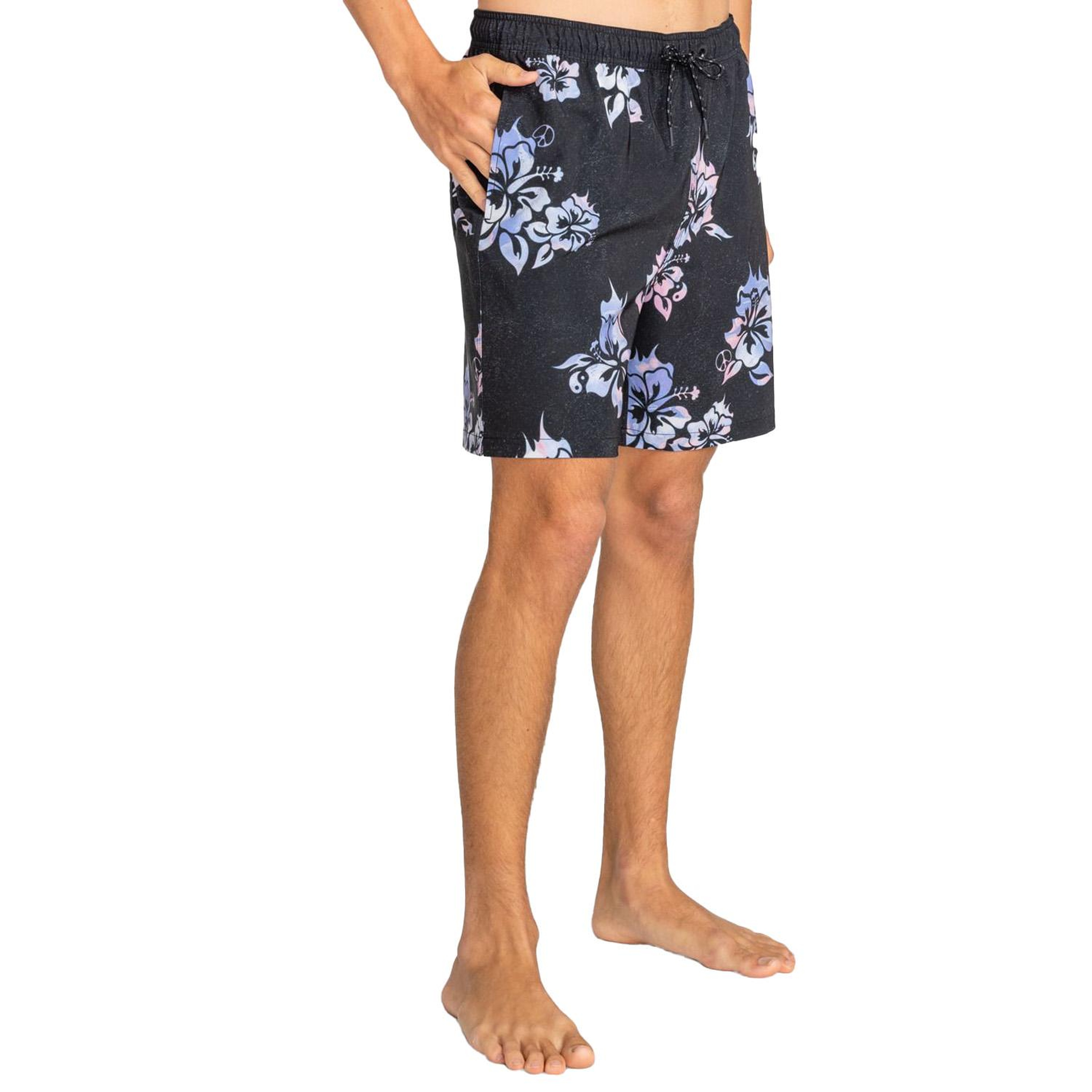 Billabong Wasted Times Lb Erkek Siyah Volley Short