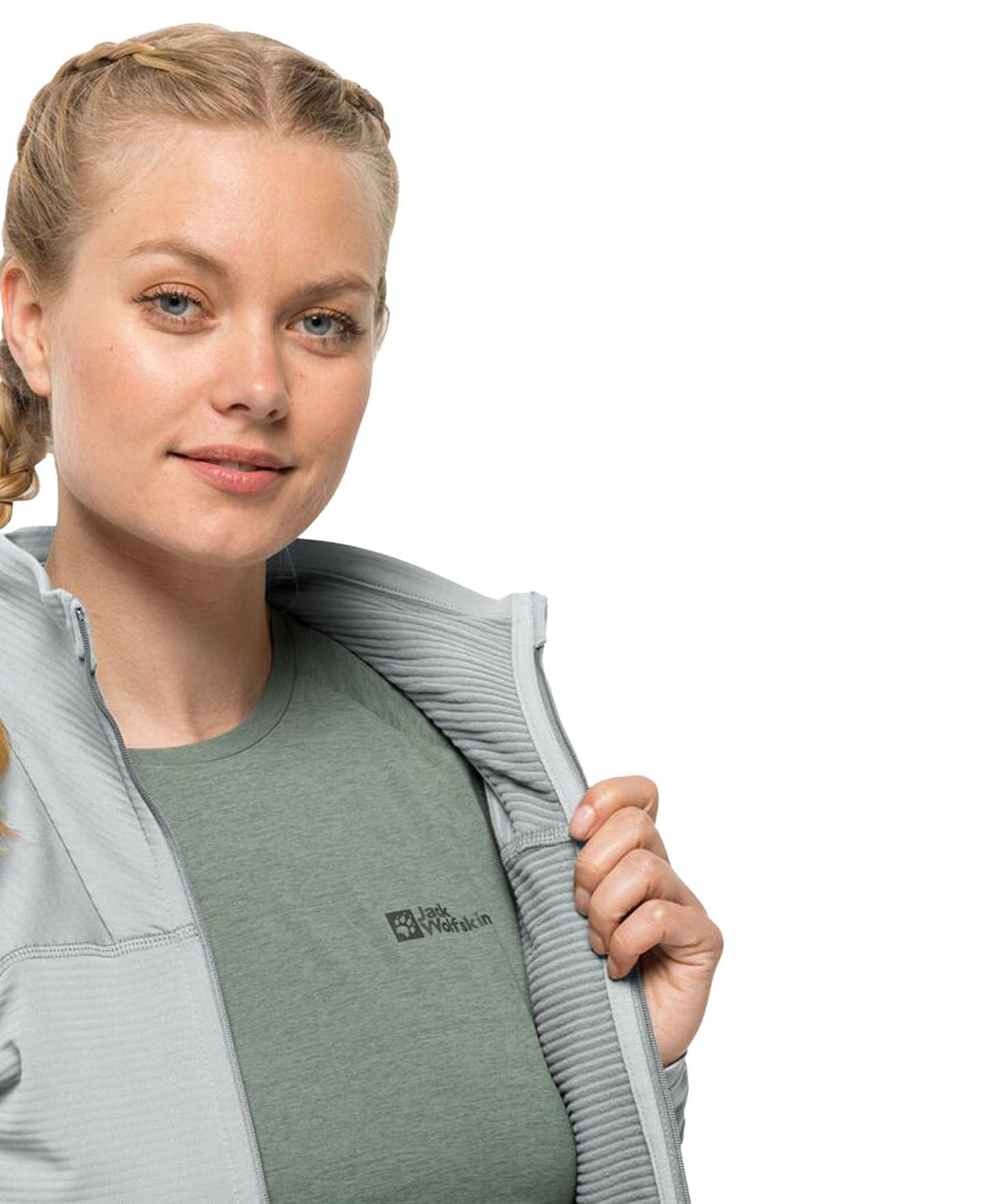 Jack Wolfskin Prelight Fz Kadın Polar Ceket