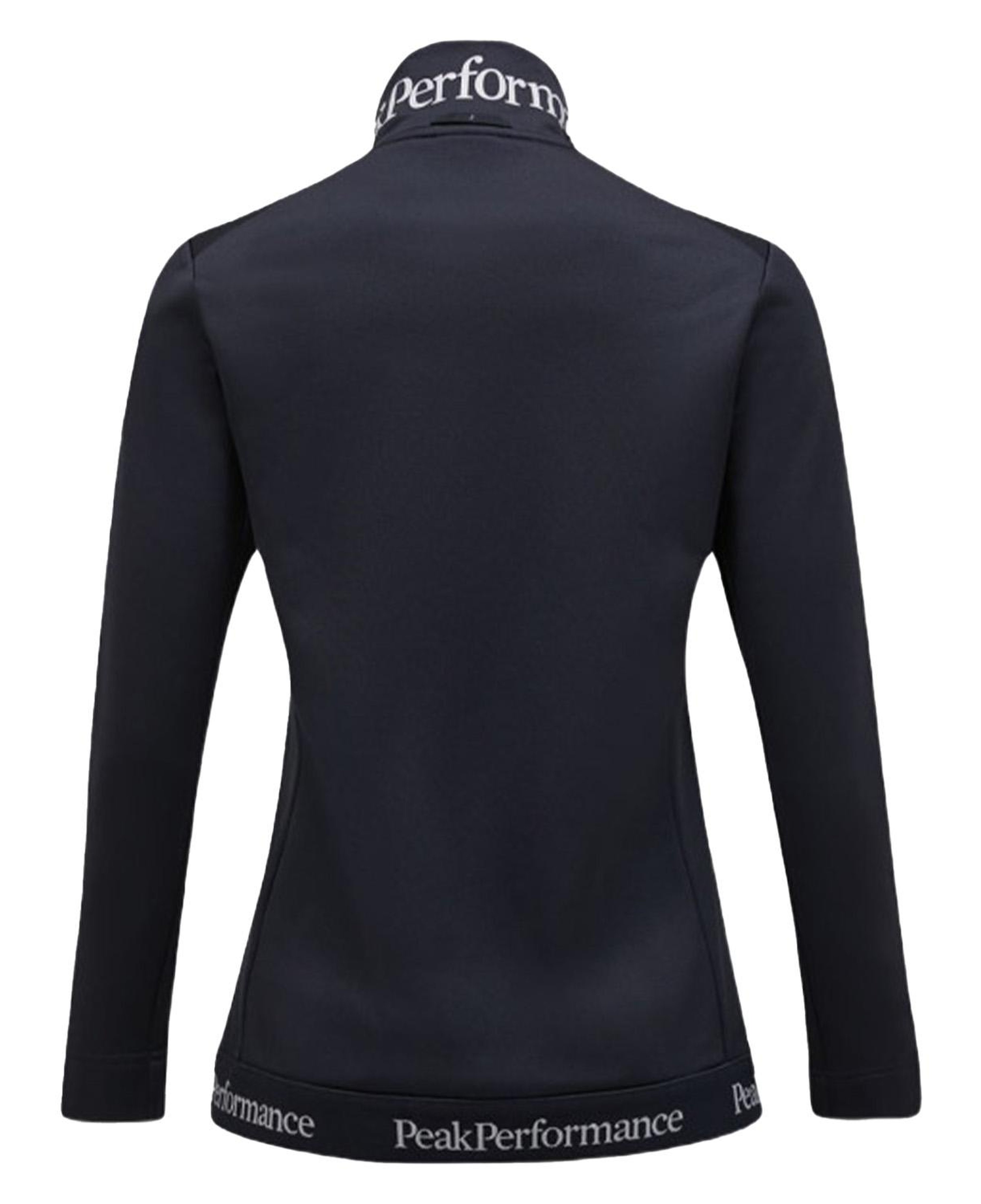 Peak Performance Rider Tech Zip Kadın Siyah Fleece
