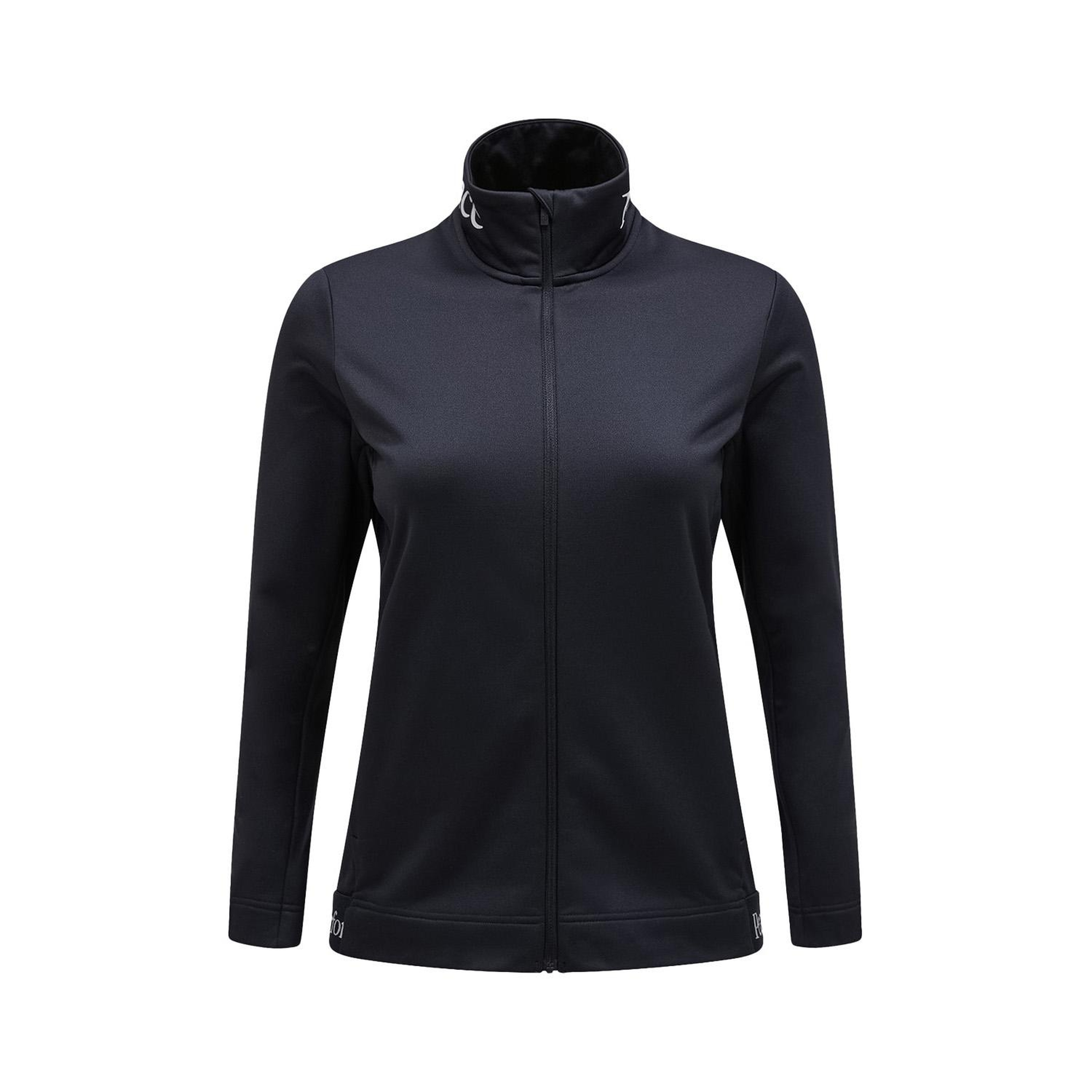 Peak Performance Rider Tech Zip Kadın Siyah Fleece