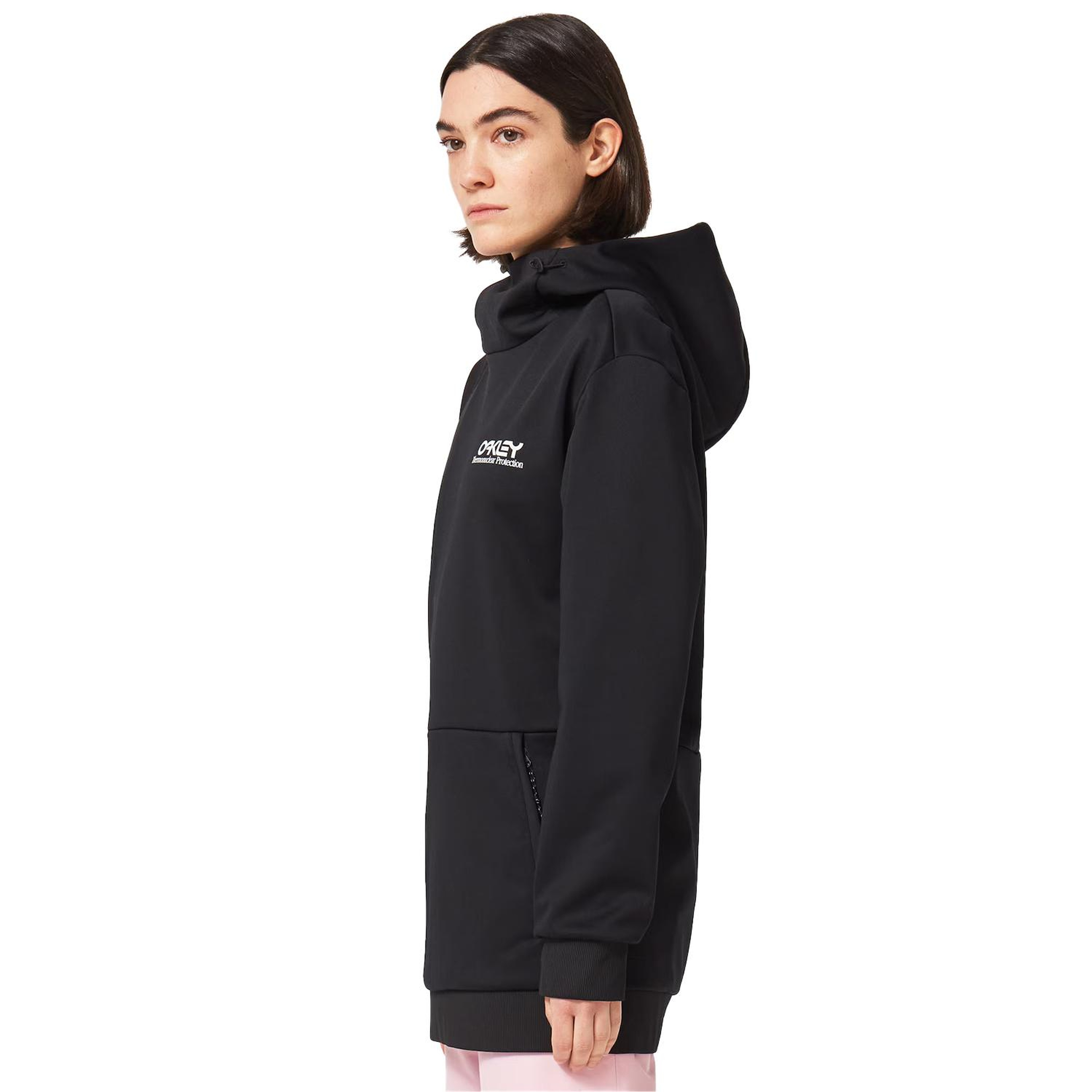 Oakley Park Rc Softshell Hoodie Kadın Siyah Sweat