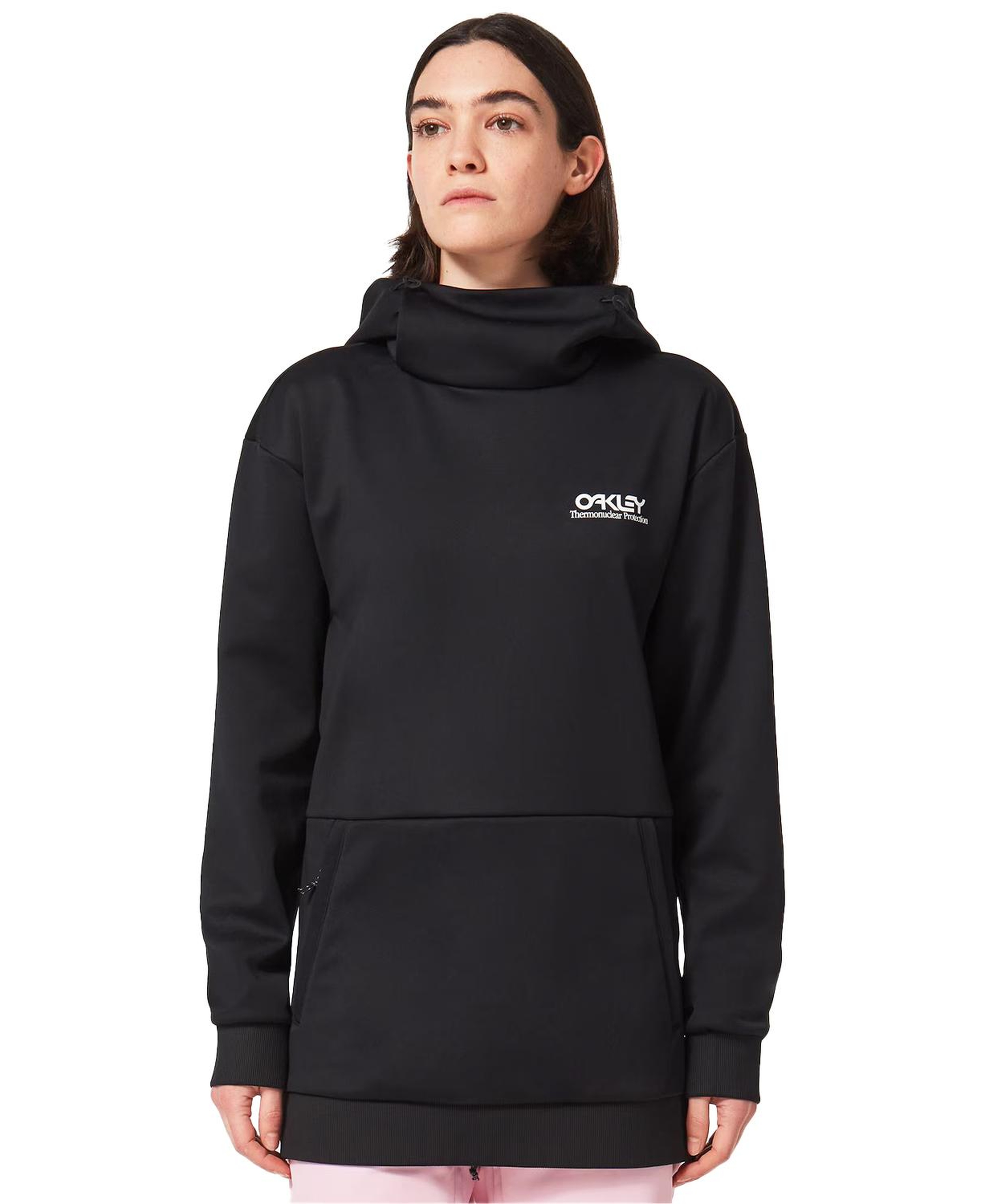 Oakley Park Rc Softshell Hoodie Kadın Siyah Sweat