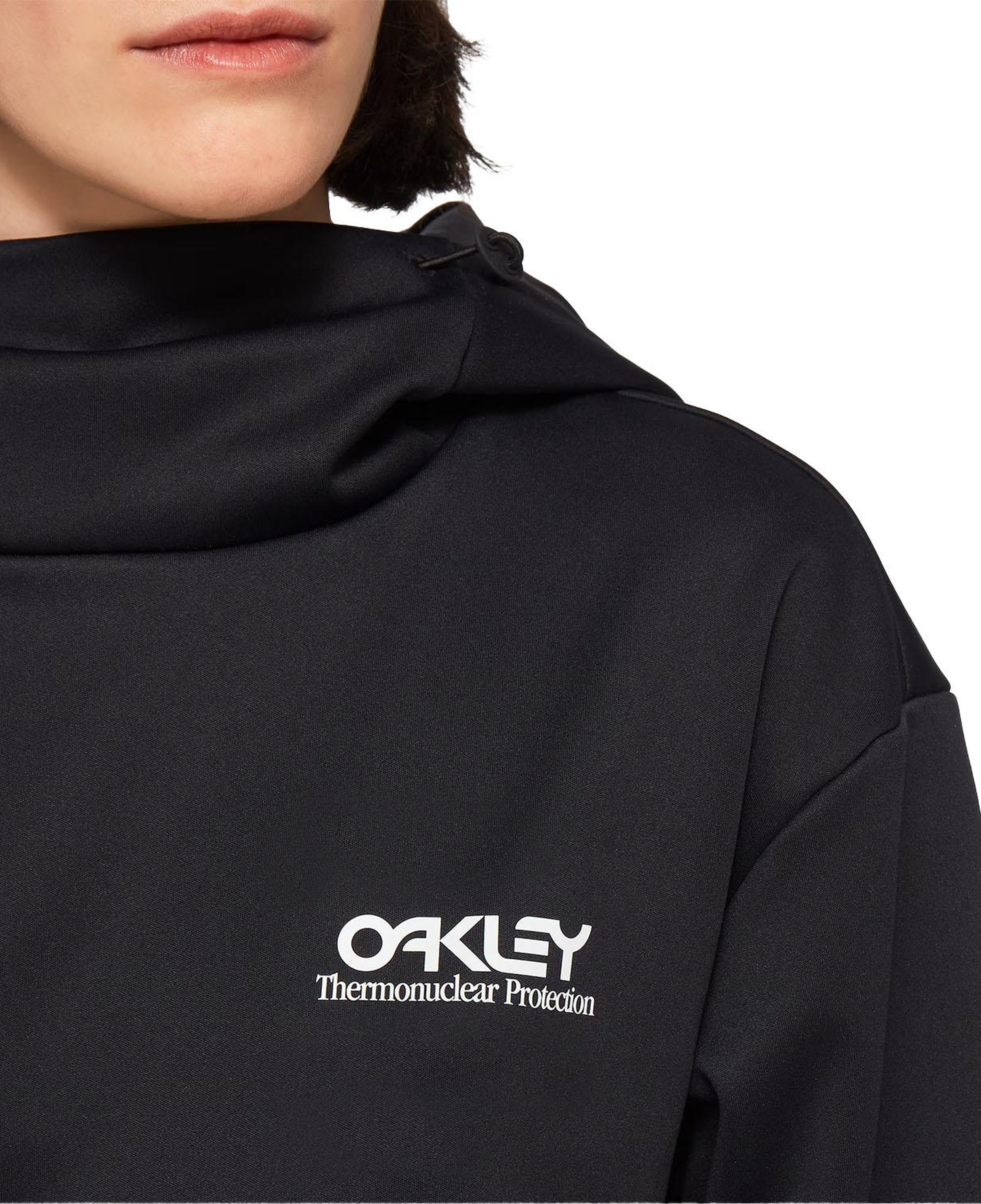 Oakley Park Rc Softshell Hoodie Kadın Siyah Sweat