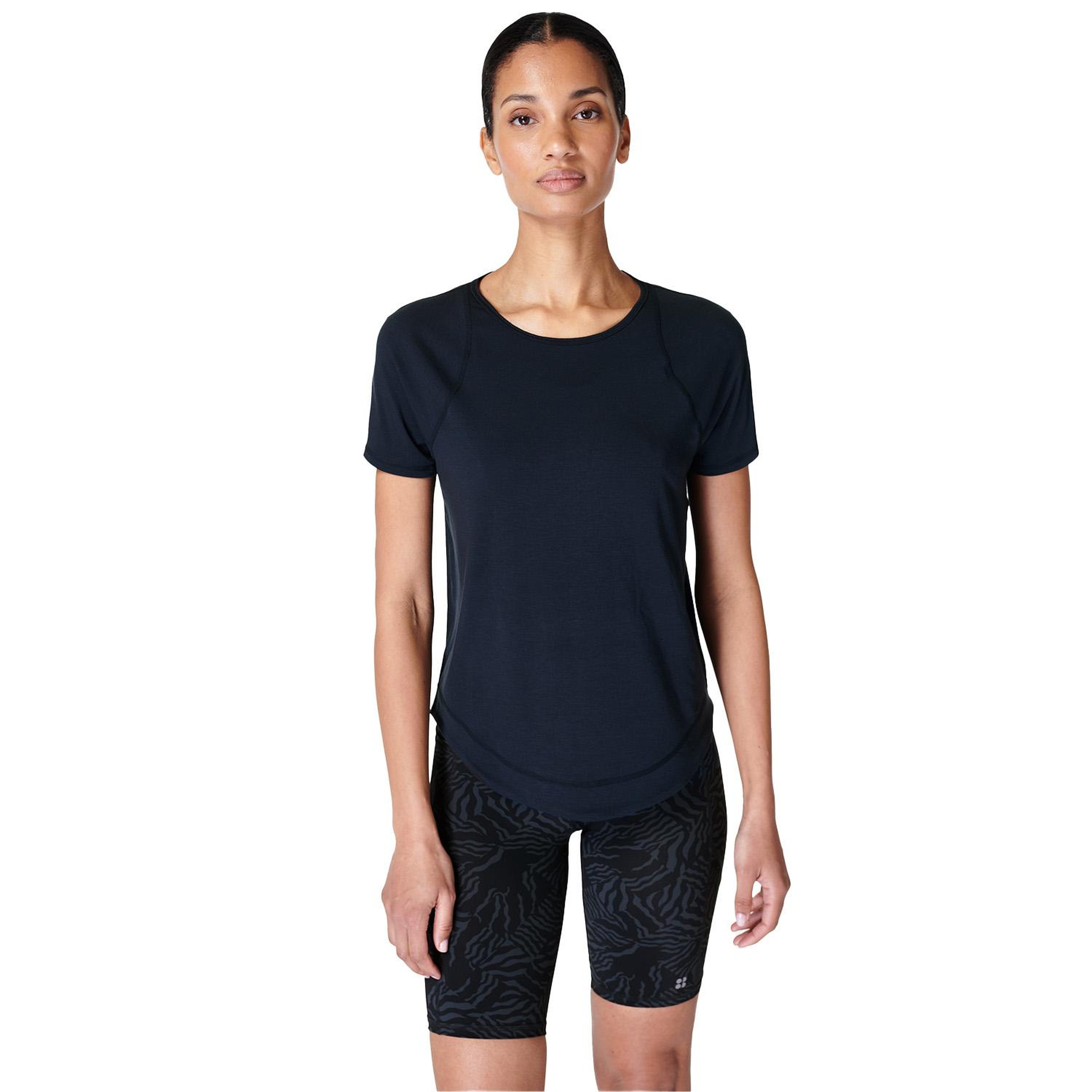 Sweaty Betty Breathe Easy Sleeve Top Kadın Koşu Tişört