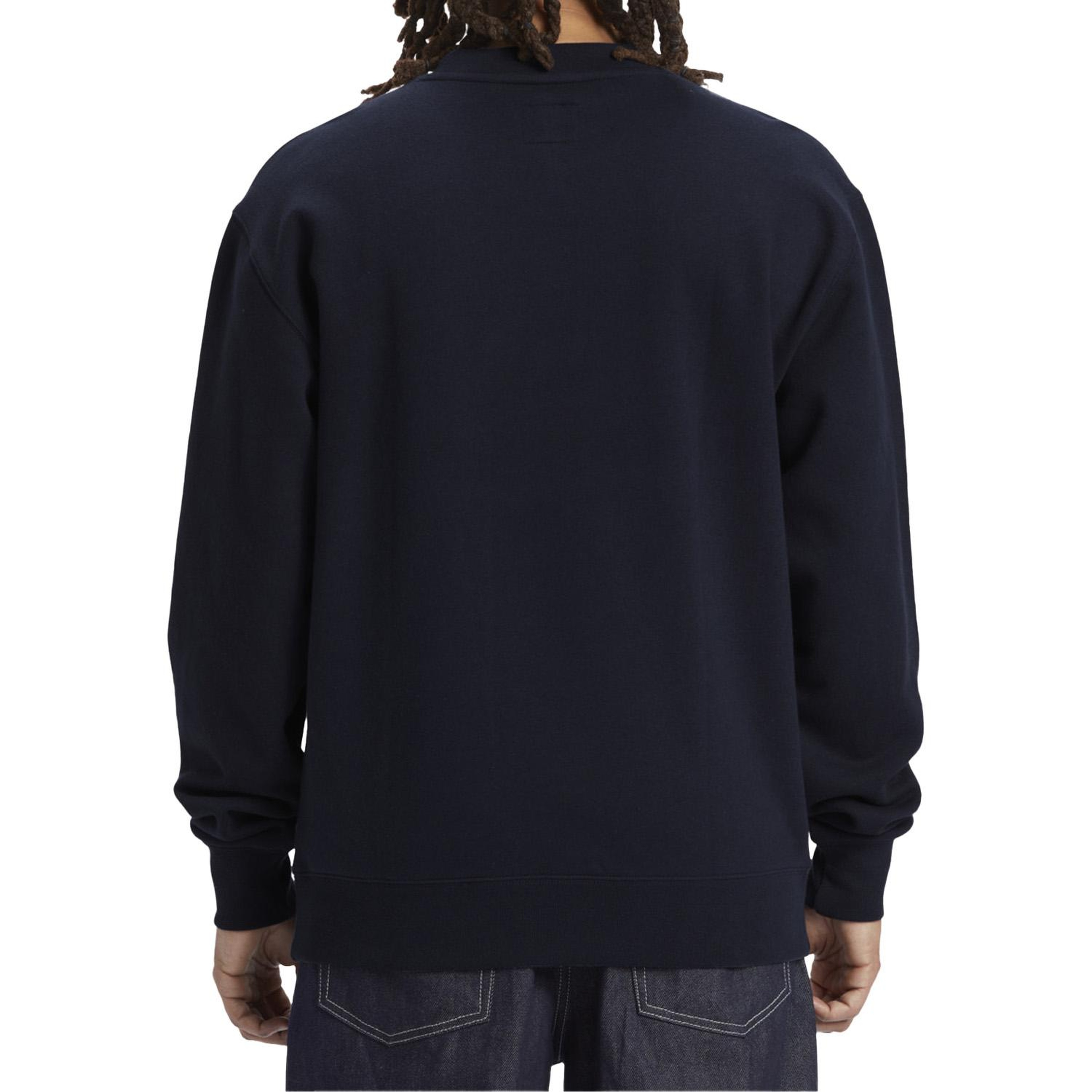 Dc Static 94 Crew Erkek Mavi Fleece