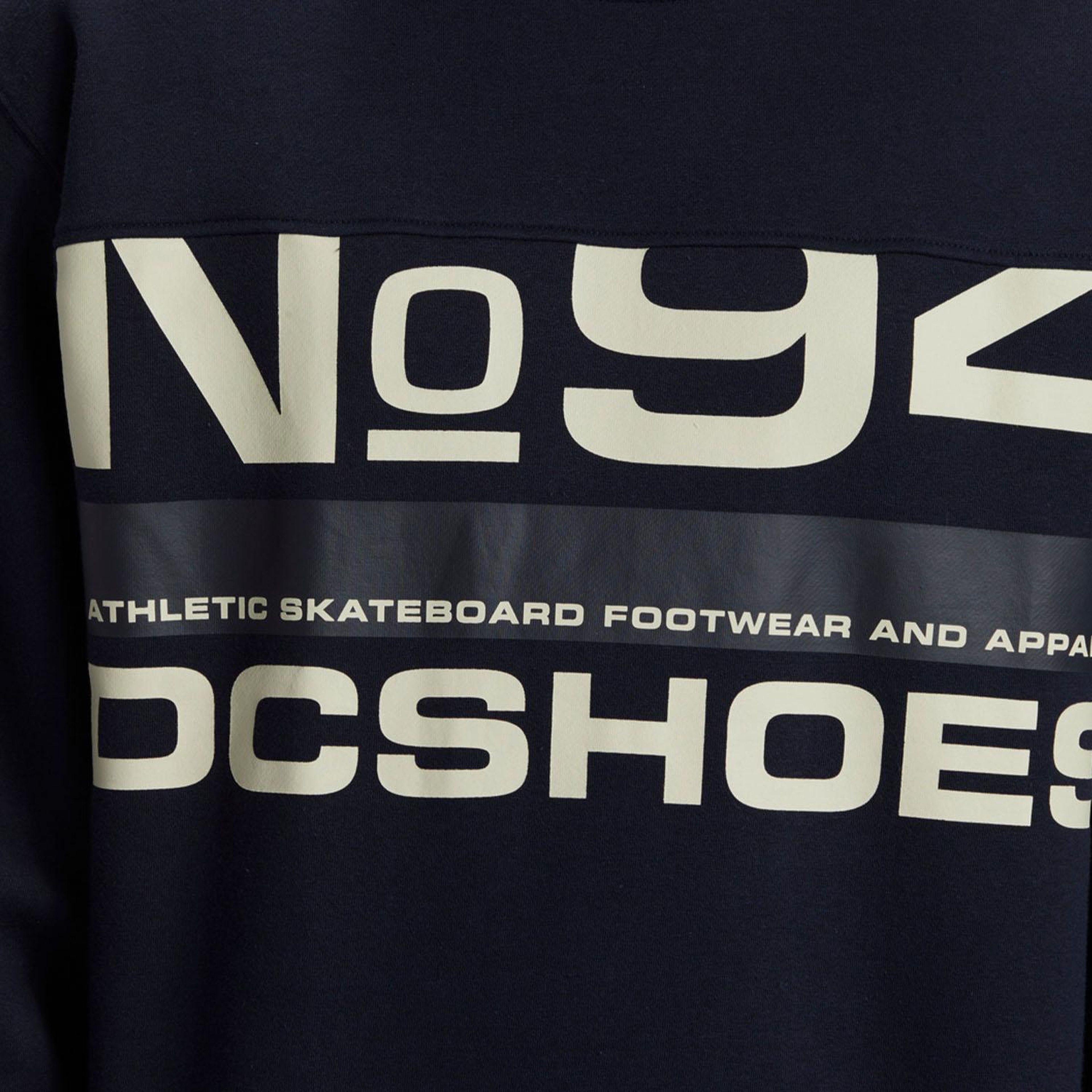 Dc Static 94 Crew Erkek Mavi Fleece