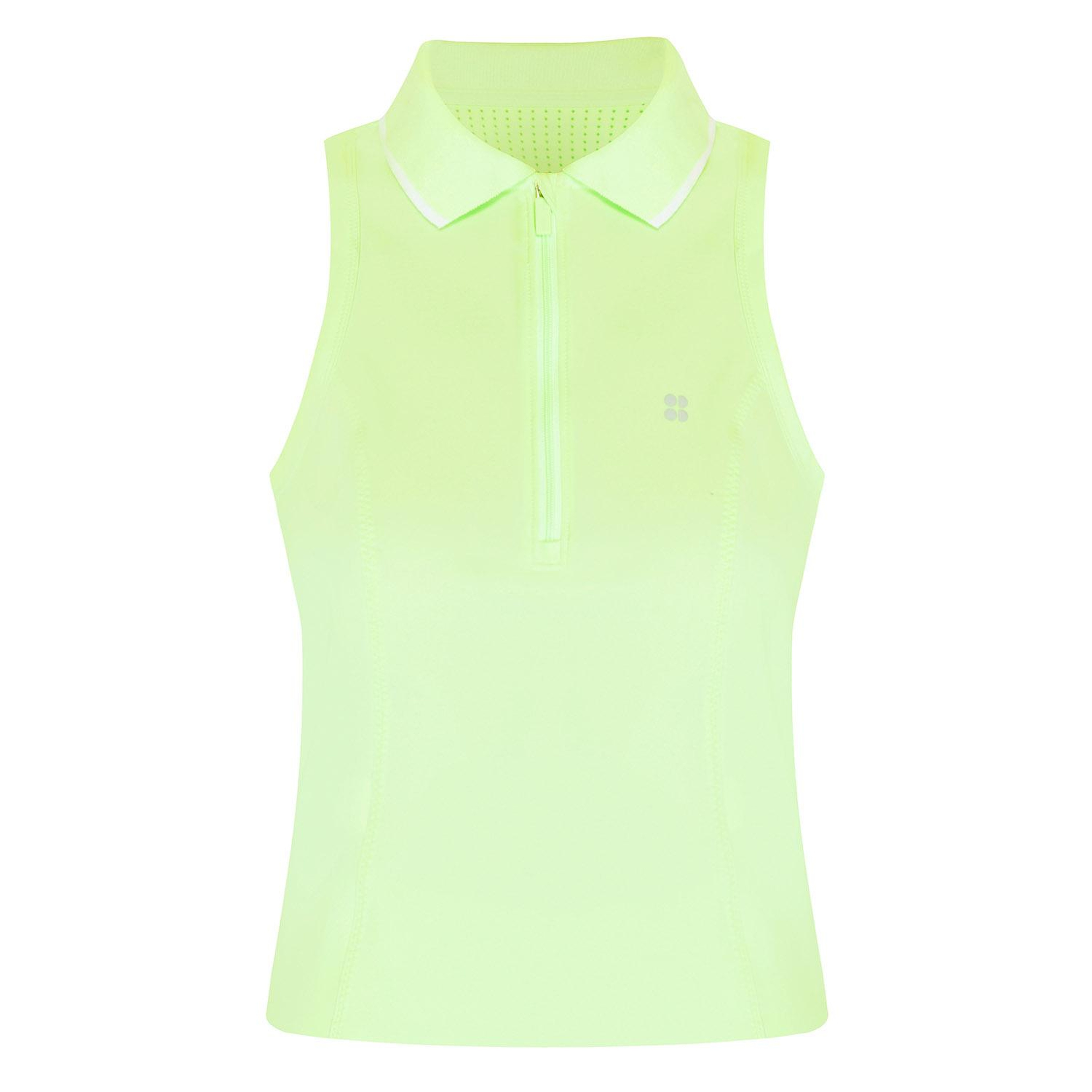 Sweaty Betty Power Tennis Tank Kadın Yeşil Tank Top