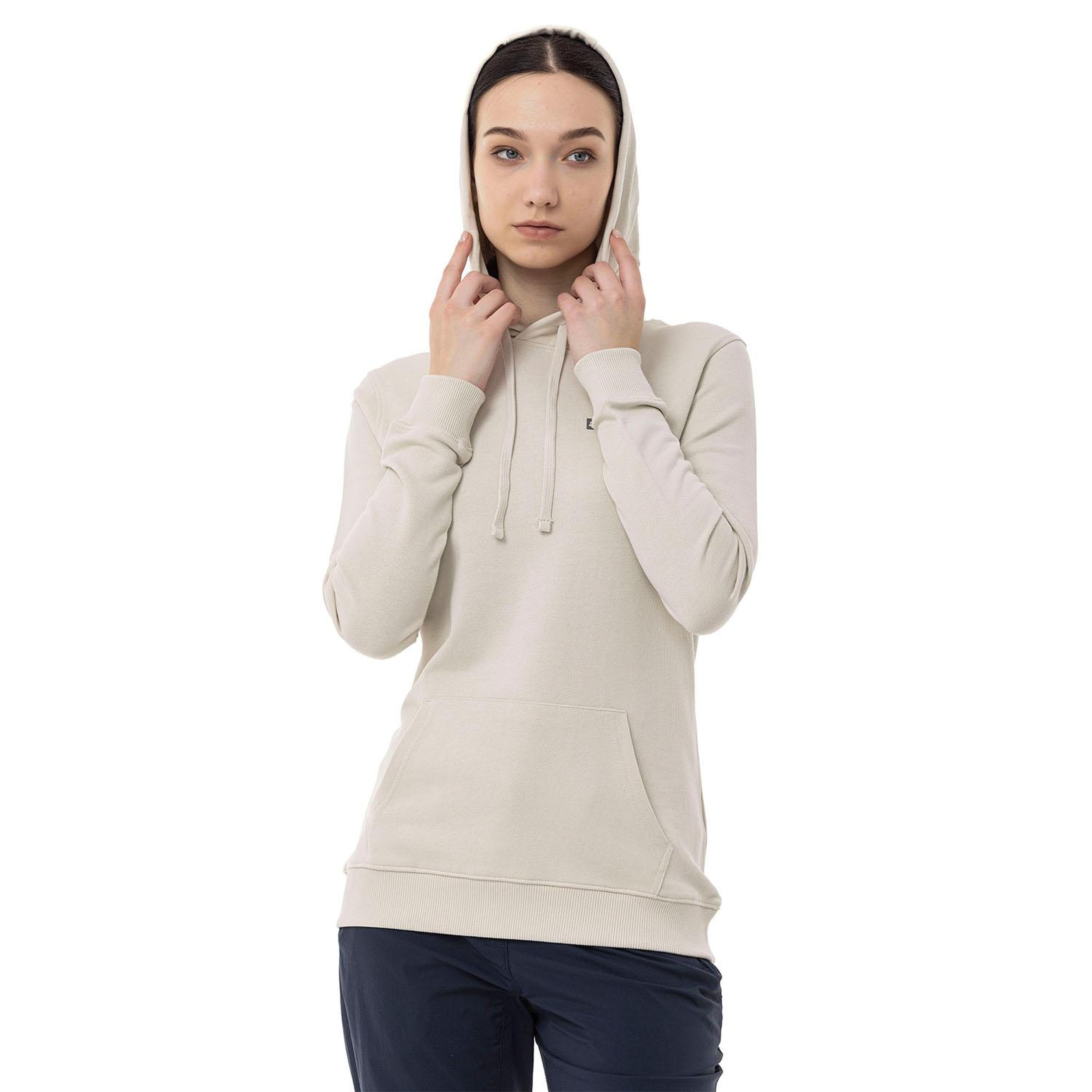 Jack Wolfskin Alice Hoody Kadın Bej Sweat